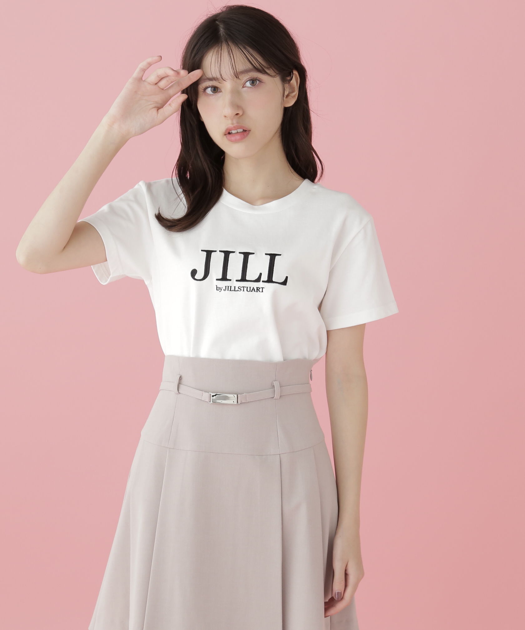  「オーガニック刺繍ロゴTシャツ　」|Tシャツ・カットソー|