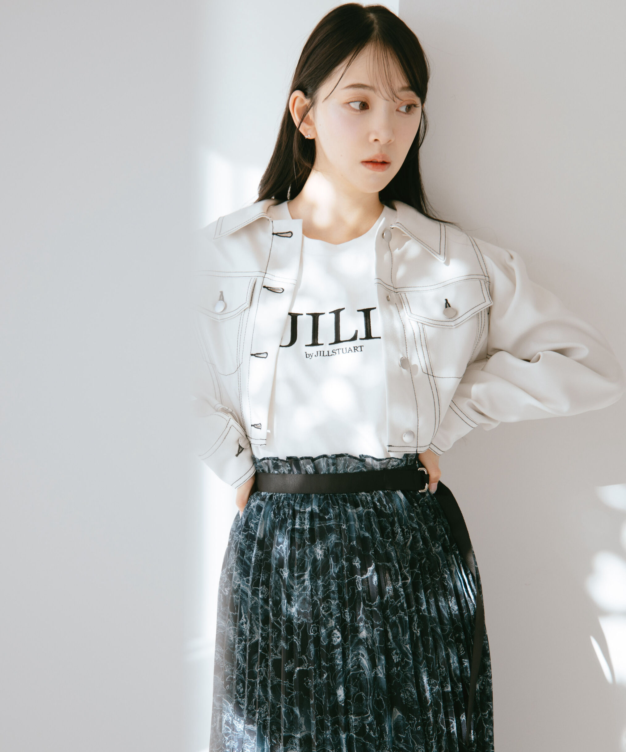  「オーガニック刺繍ロゴTシャツ　」|Tシャツ・カットソー|