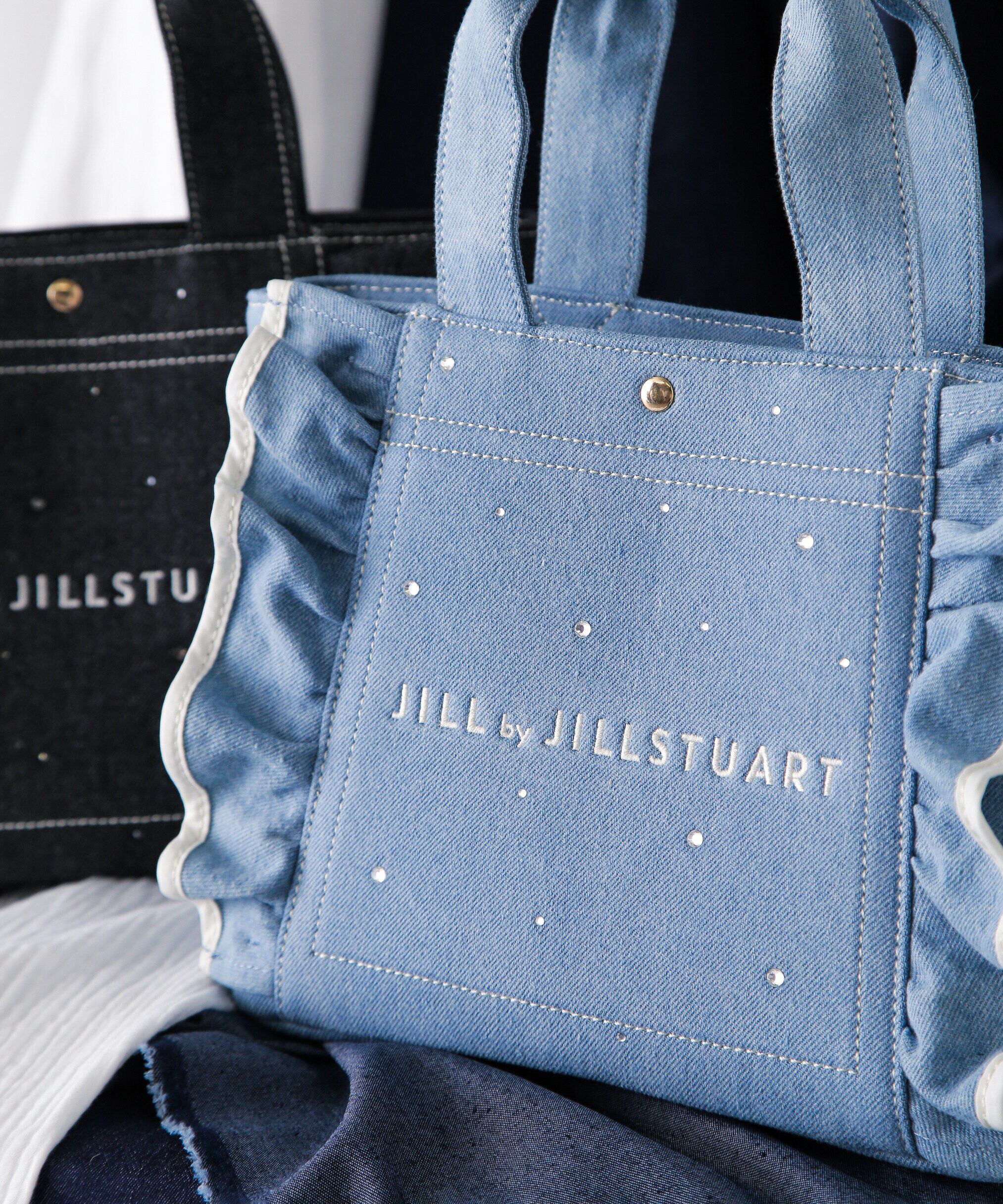  「WEB限定：ビジューフリルトート　」|その他|