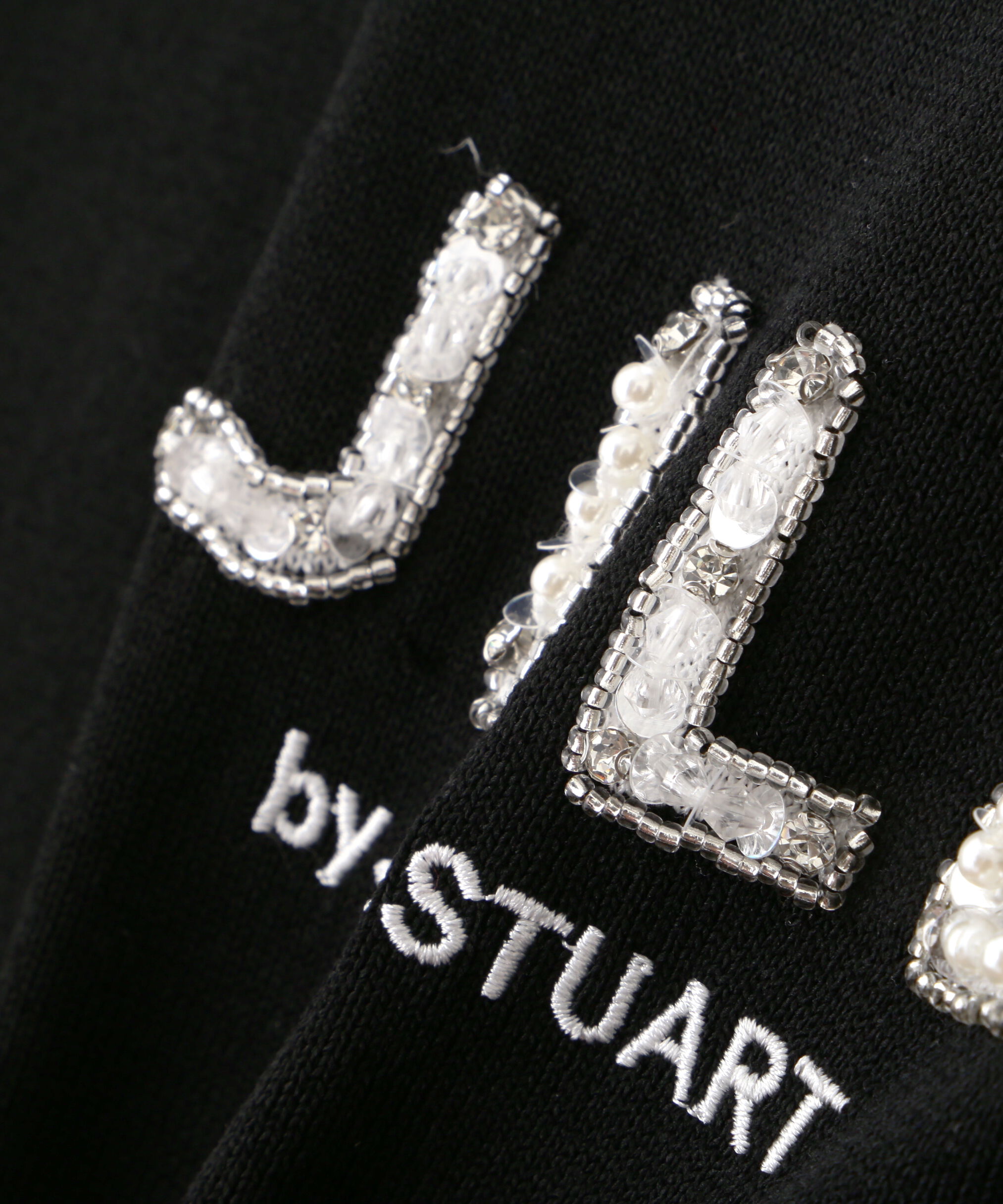  「パールミニロゴパフスリーブニットトップス」|ニット・セーター|