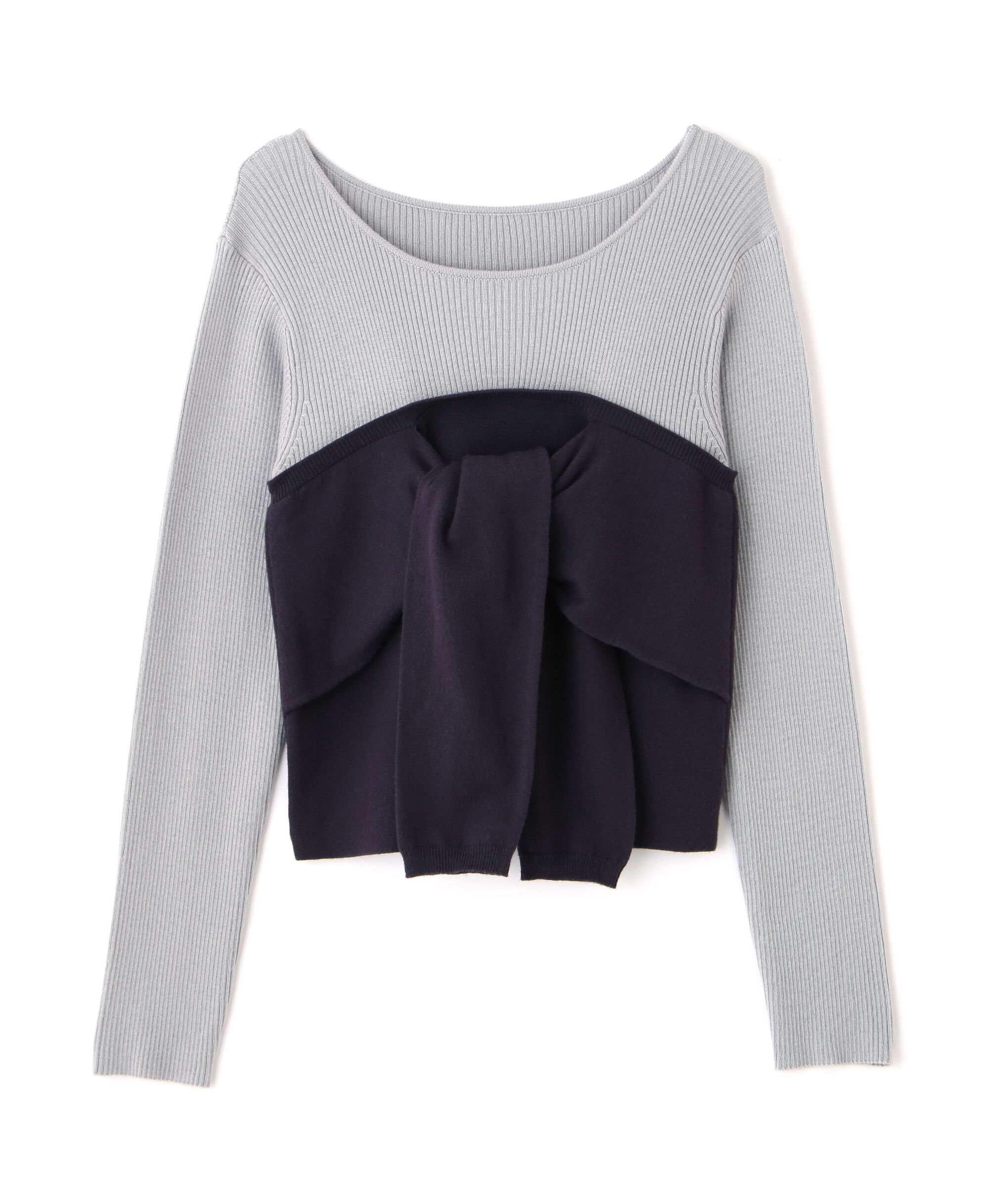 PROPORTION BODY DRESSING「レイヤード風ニット」|ニット・セーター|