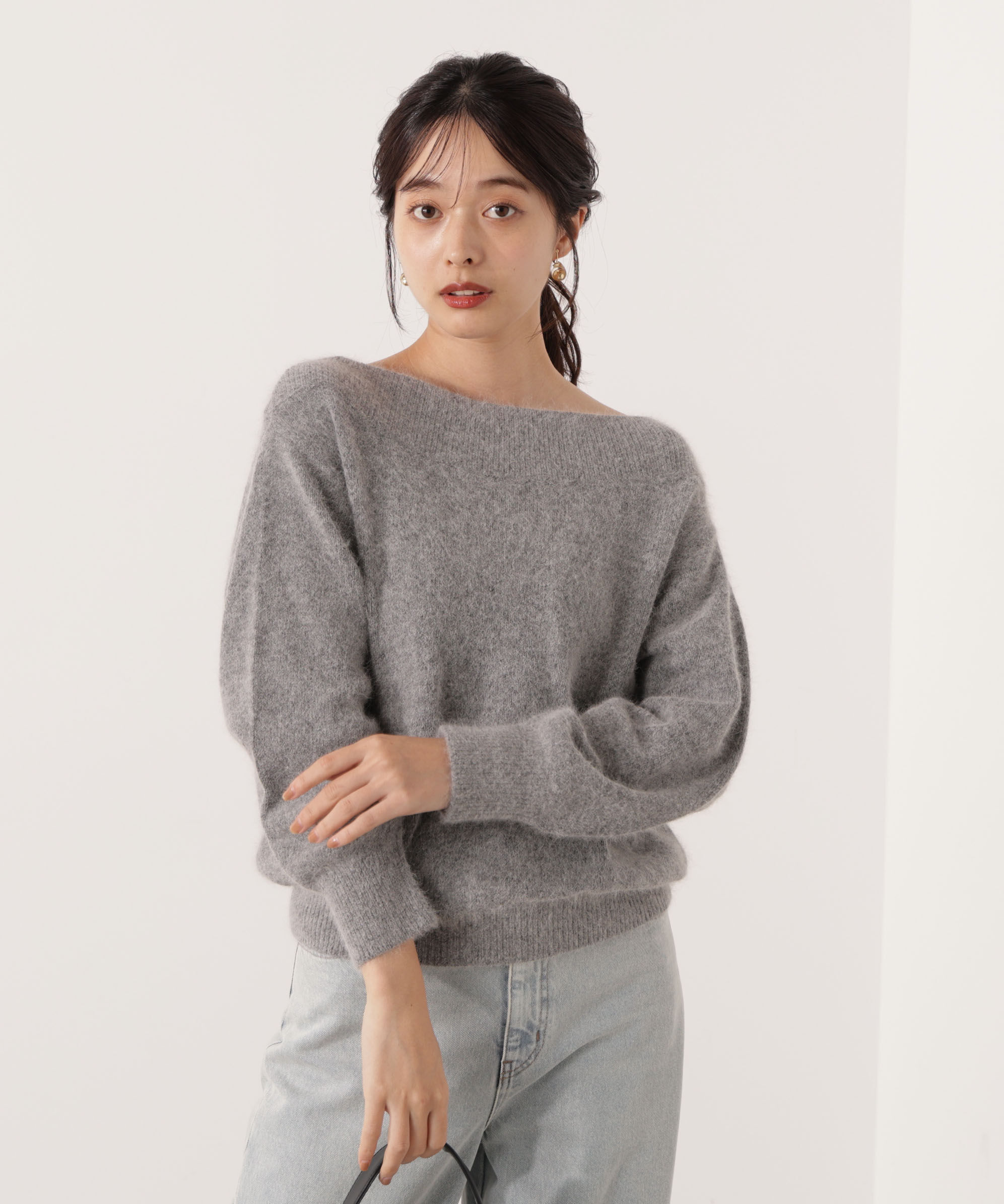 PROPORTION BODY DRESSING「FOX混ニット 25AW」|ニット・セーター|