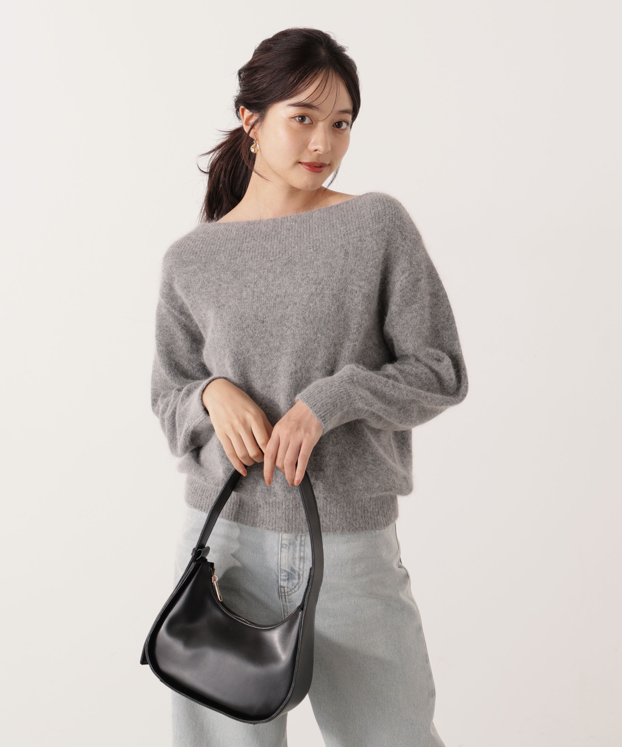 PROPORTION BODY DRESSING「FOX混ニット 25AW」|ニット・セーター|