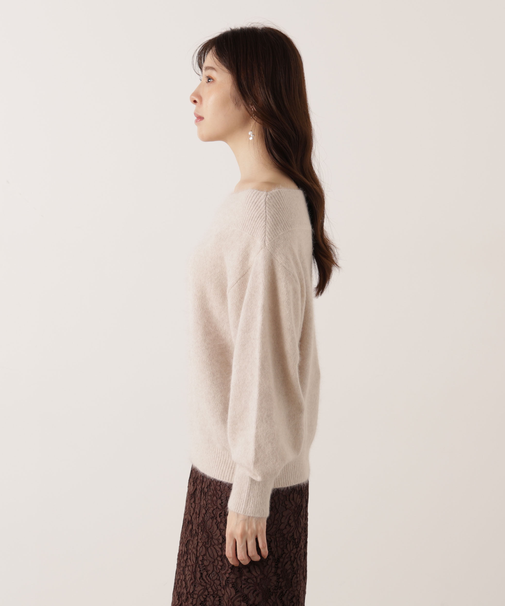 PROPORTION BODY DRESSING「FOX混ニット 25AW」|ニット・セーター|