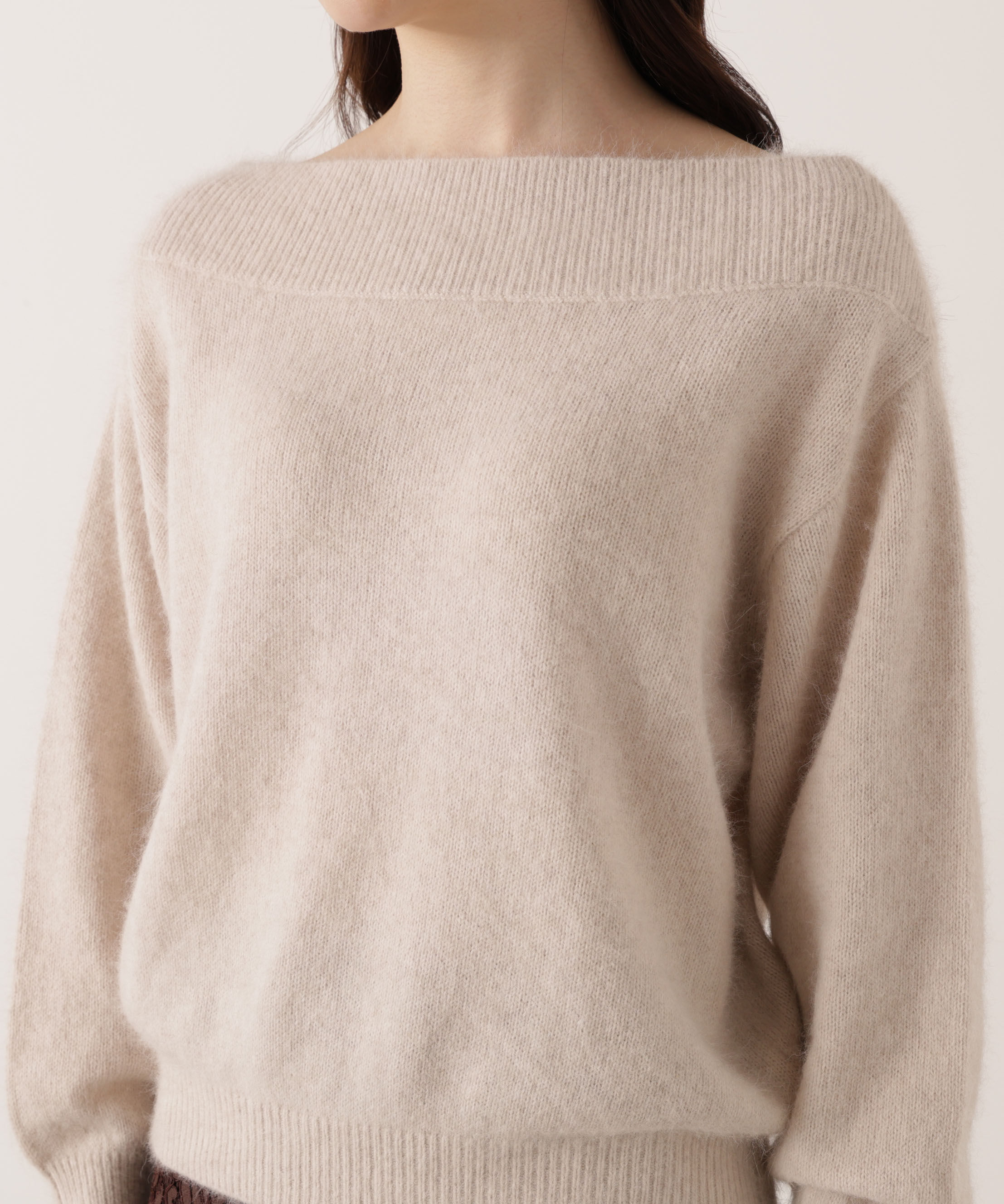 PROPORTION BODY DRESSING「FOX混ニット 25AW」|ニット・セーター|