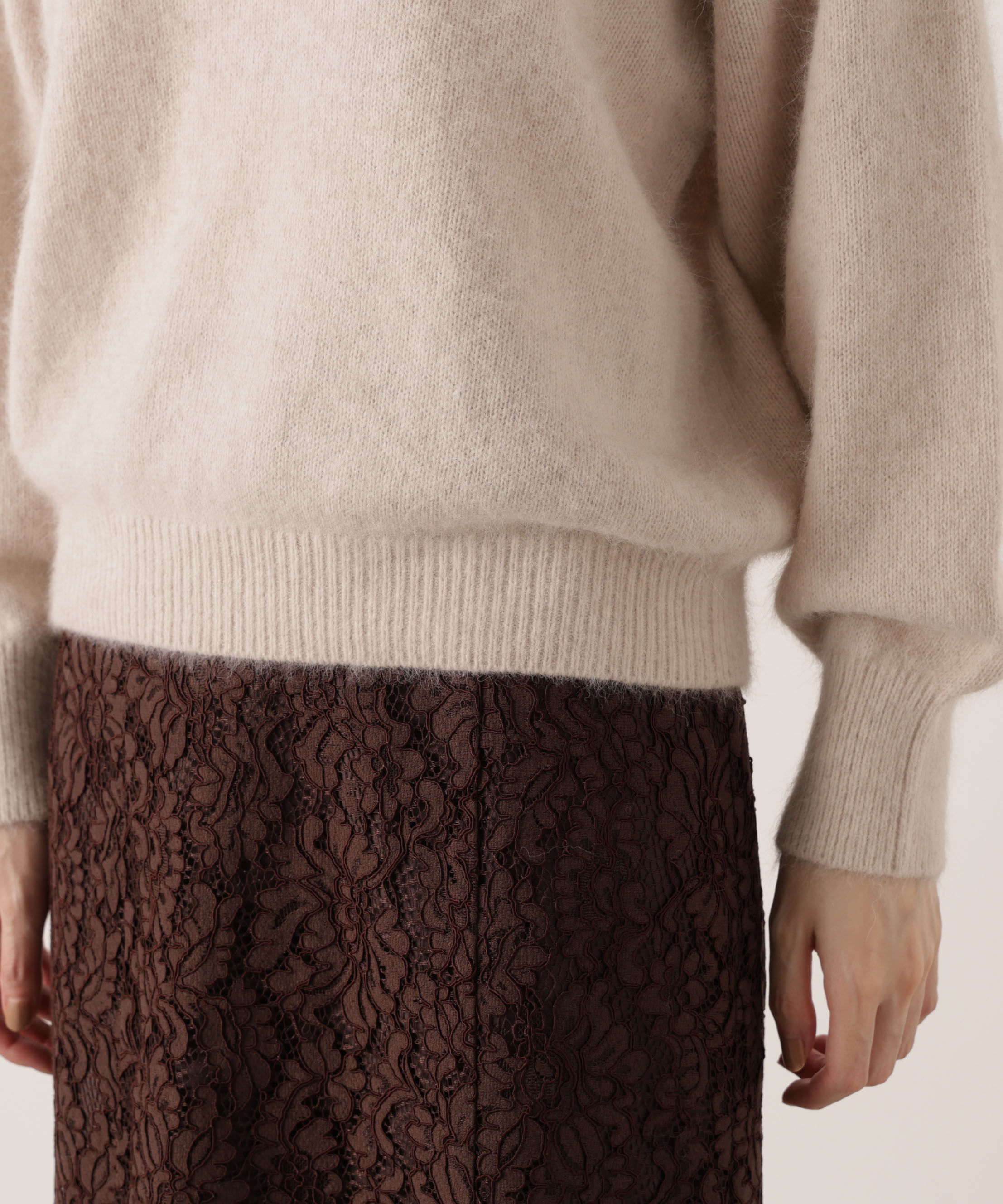 PROPORTION BODY DRESSING「FOX混ニット 25AW」|ニット・セーター|