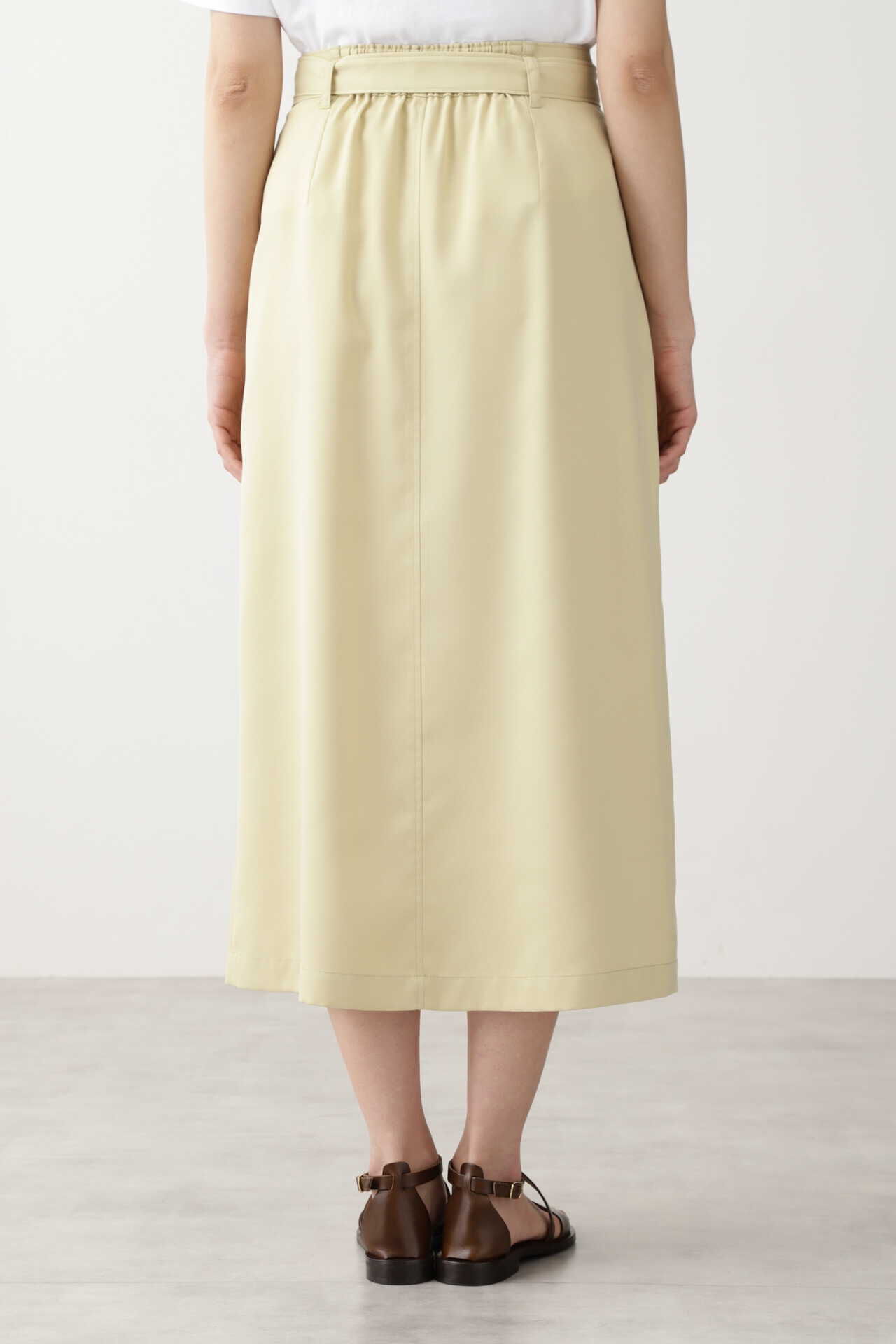  「◆リサイクルポリエステルツイルスカート」|スカート|