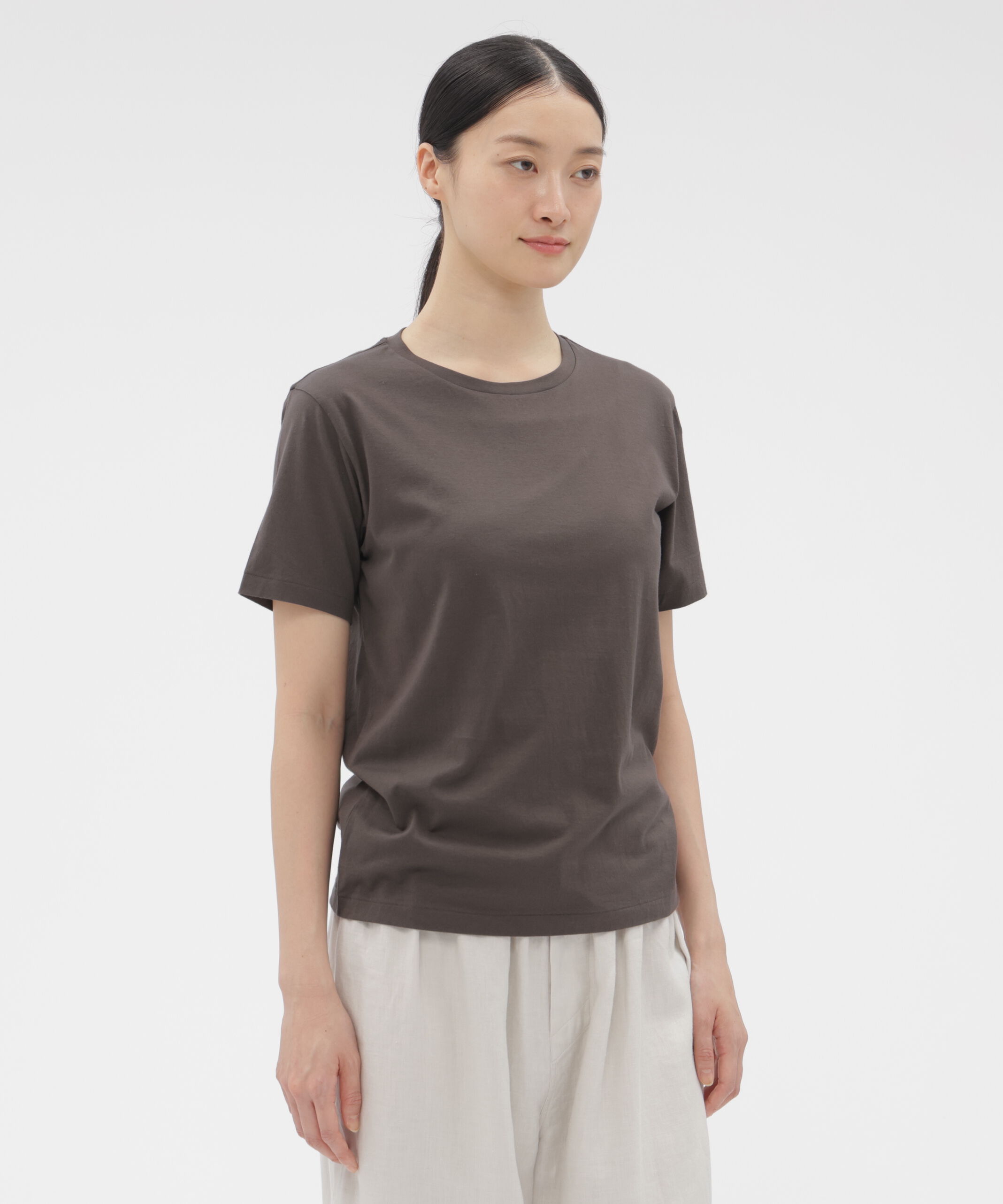 MARGARET HOWELL HOUSEHOLDGOODS「SUPERFINE COTTON JERSEY TOP」|Tシャツ・カットソー|DRAB2