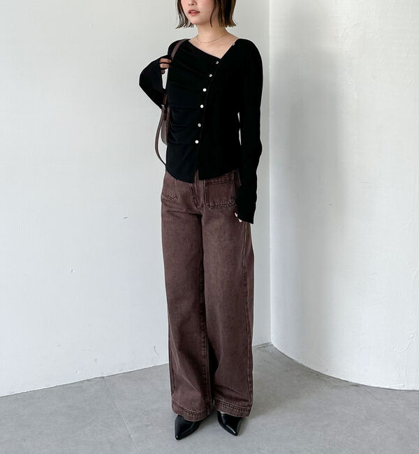 archives「２ｗａｙアシメボタンカットＴＯＰＳ」|Tシャツ・カットソー|