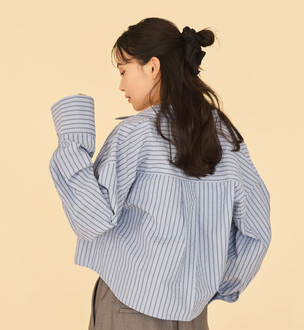 archives「ストライプシャツＳＥＴ」|カーディガン|