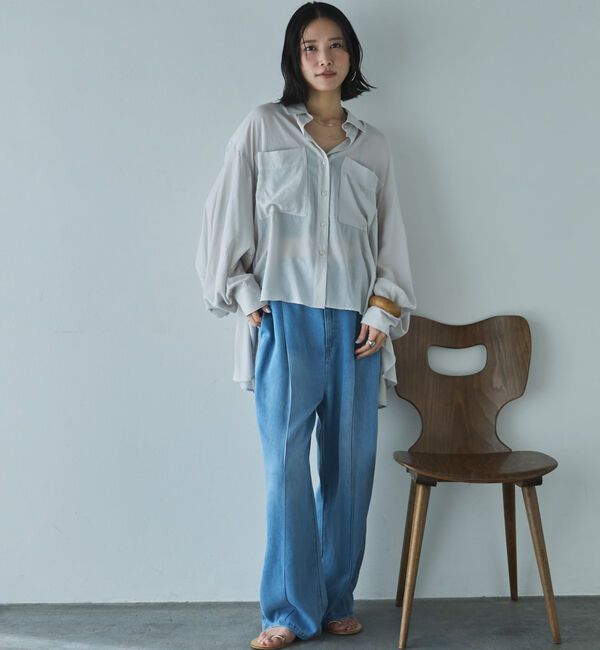 Doux archives「センターシームソフトデニム」|チノ|