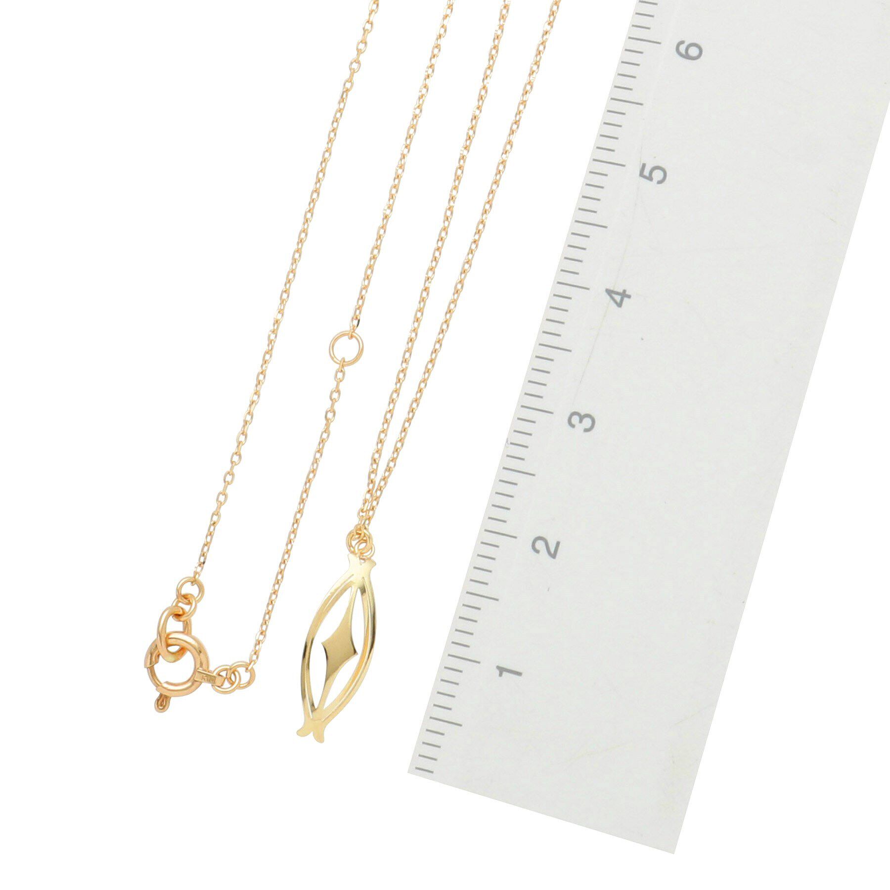 COCOSHNIK「K10立体透かしマーキース ネックレス」|ネックレス|