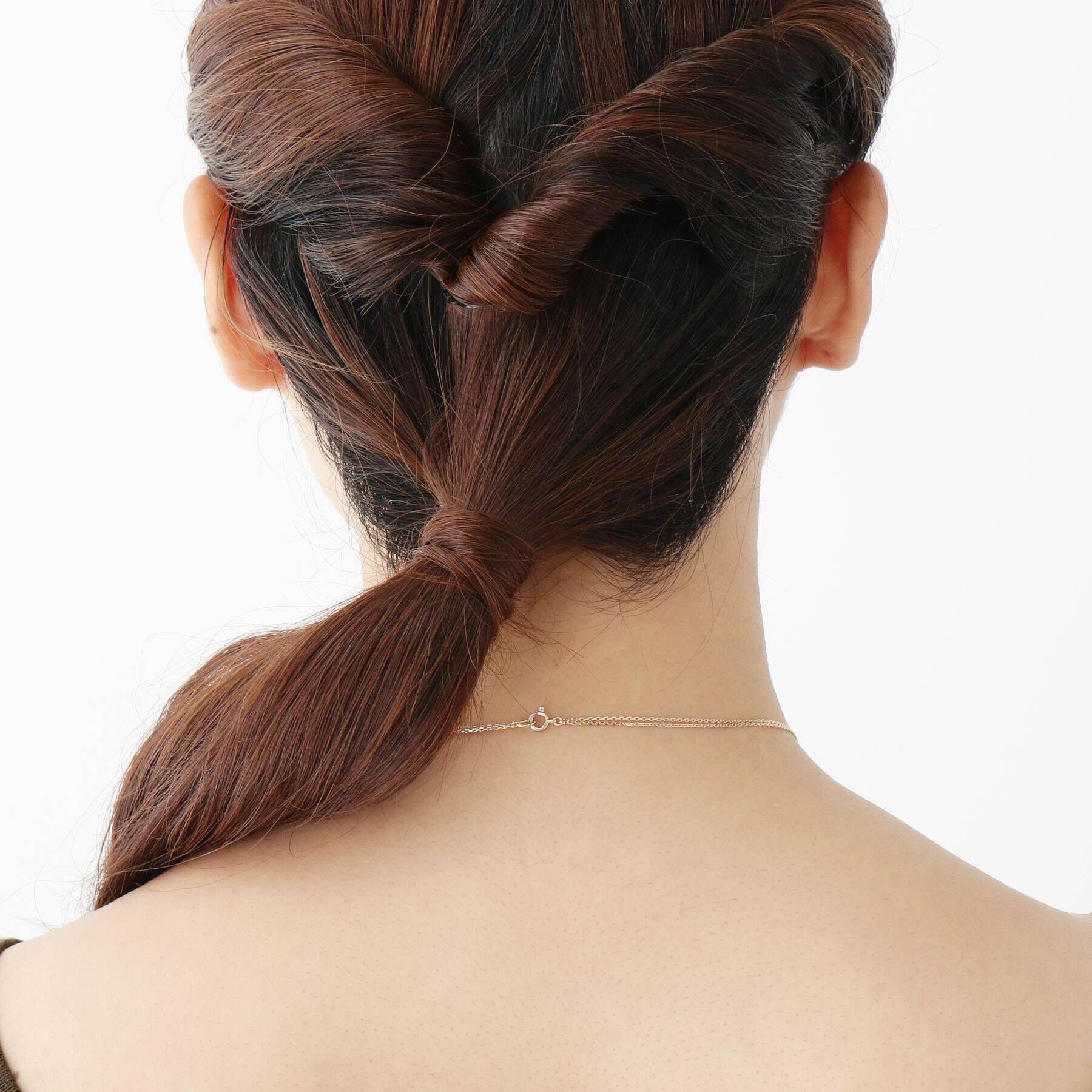 COCOSHNIK「K10MVロング ラリエット ネックレス」|ネックレス|