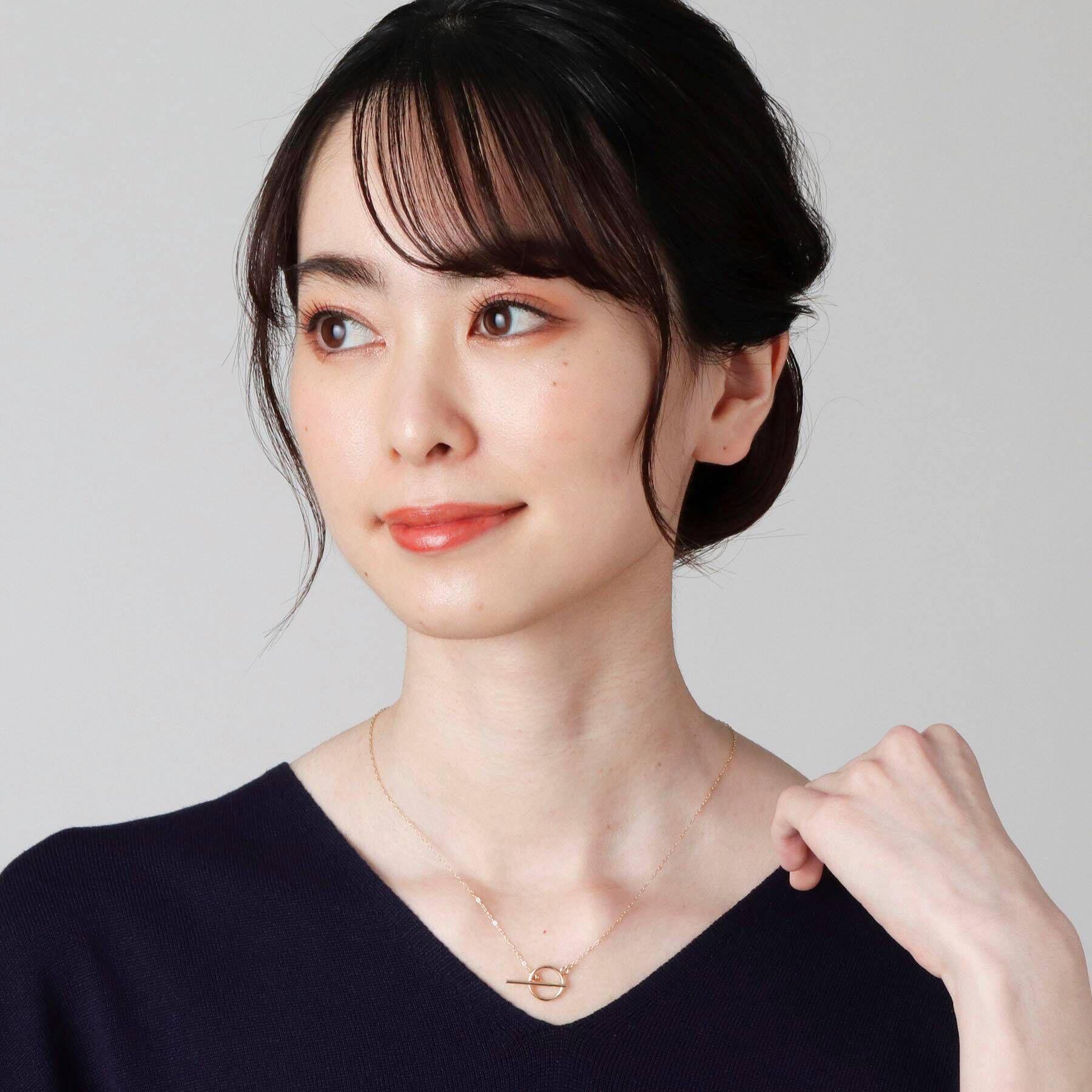 COCOSHNIK「K10マンテル ネックレス」|ネックレス|