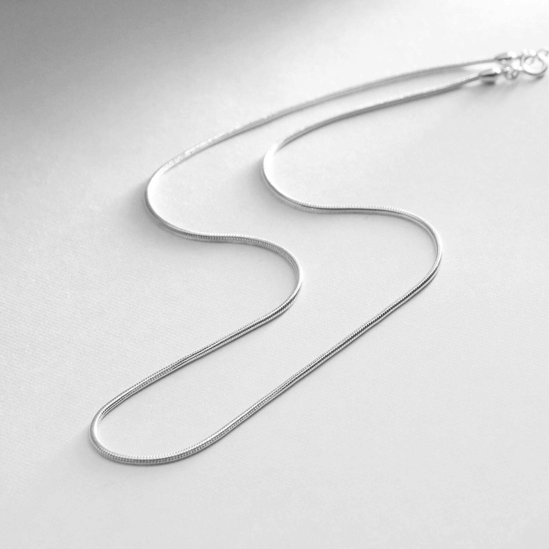 COCOSHNIK ONKITSCH「シルバー デザインチェーン スネークネックレス」|ネックレス|シルバー(600)