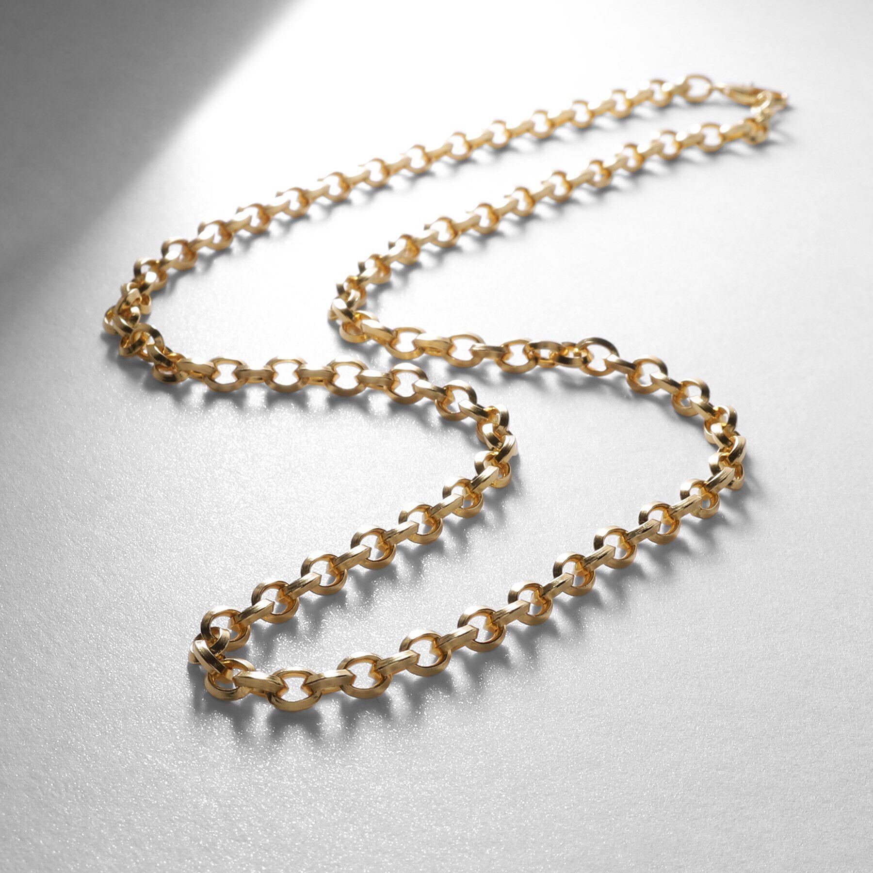 COCOSHNIK ONKITSCH「シルバー デザインチェーン リッジケーブル ネックレス GP」|ネックレス|