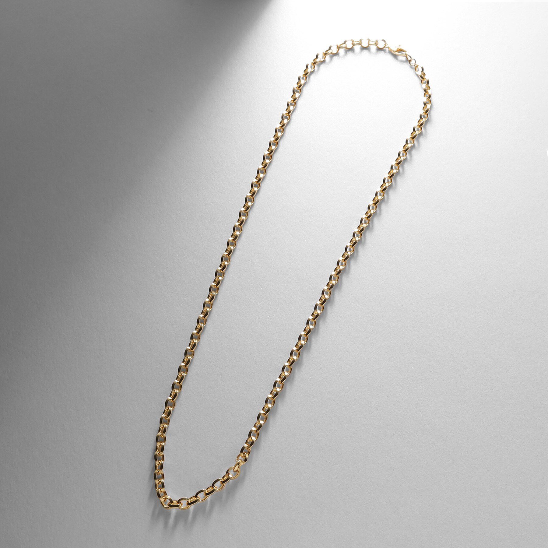 COCOSHNIK ONKITSCH「シルバー デザインチェーン リッジケーブル ネックレス GP」|ネックレス|