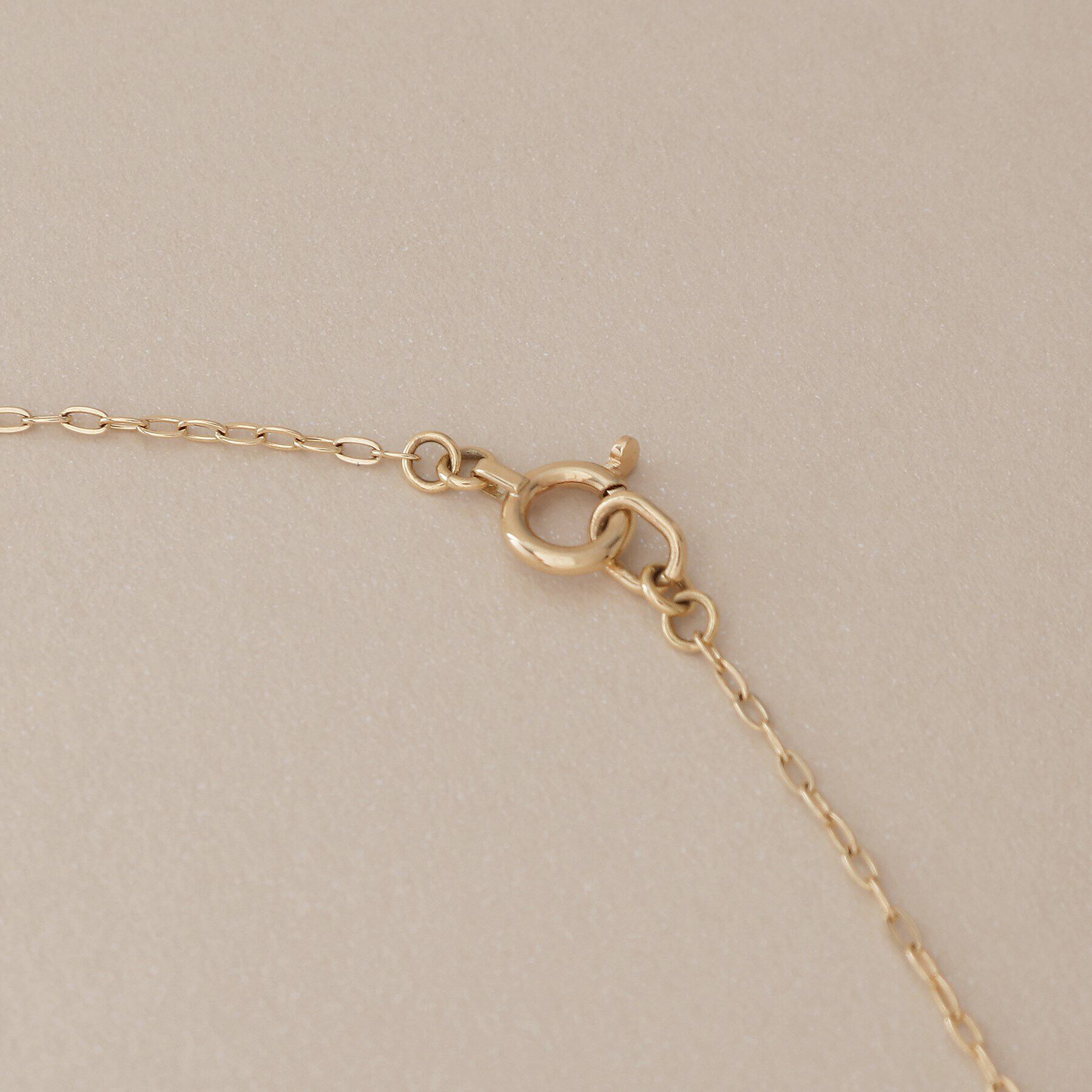 COCOSHNIK「K10マリンモチーフダブル ネックレス」|ネックレス|