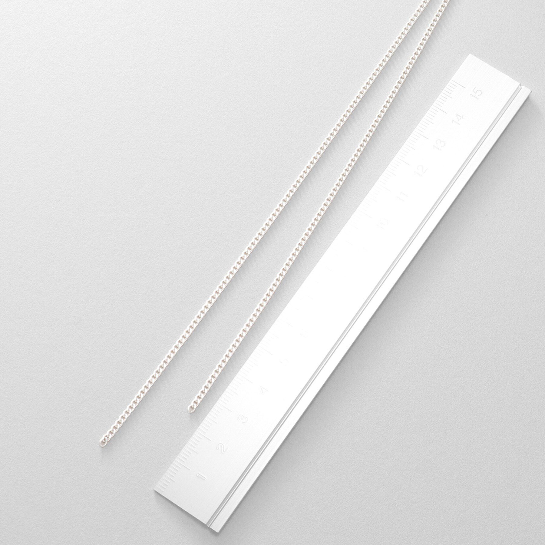 COCOSHNIK ONKITSCH「シルバー ミックスチェーン フラット カーブドレープY ネックレス」|ネックレス|