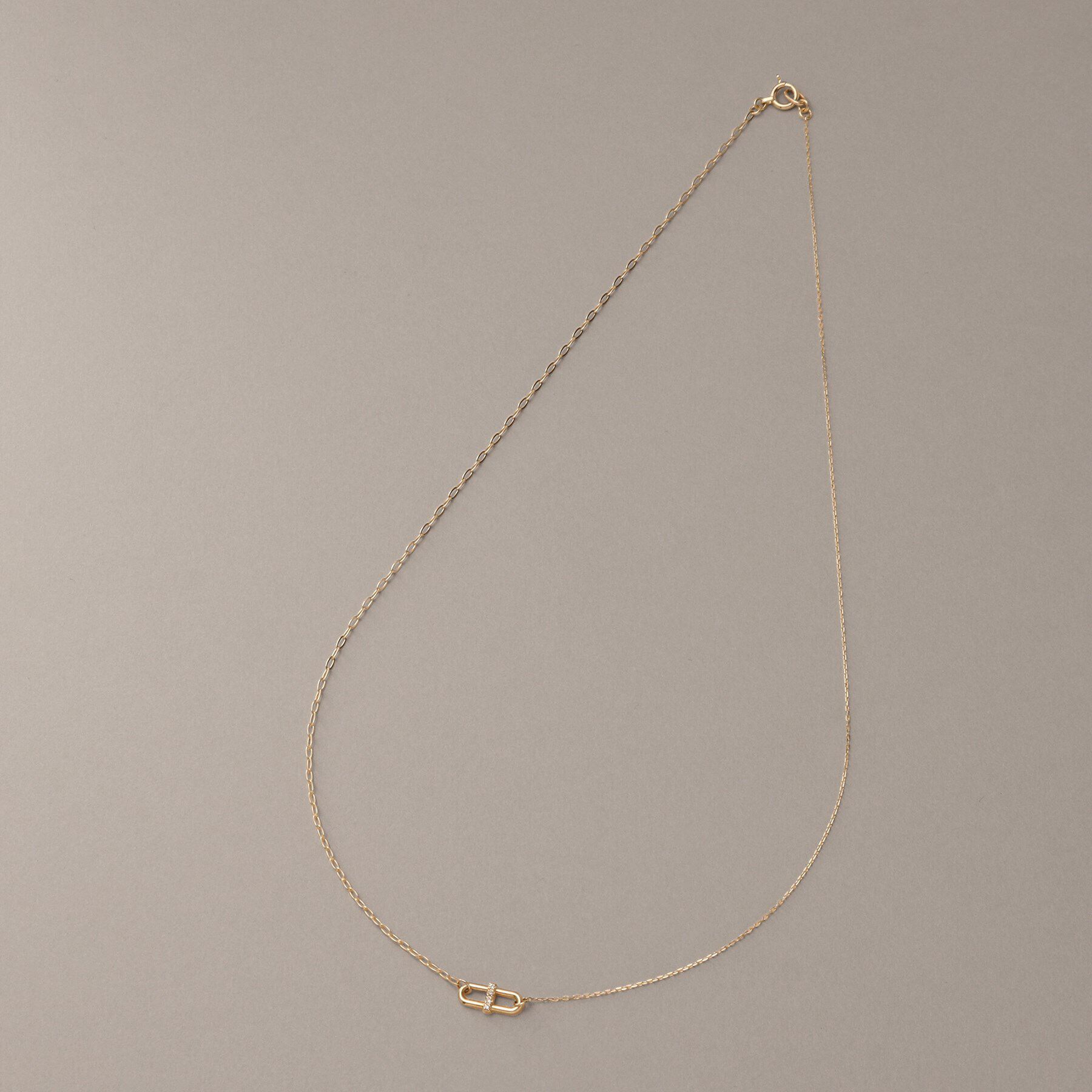 COCOSHNIK「K10ダイヤモンド PCモチーフセパレート ネックレス」|ネックレス|