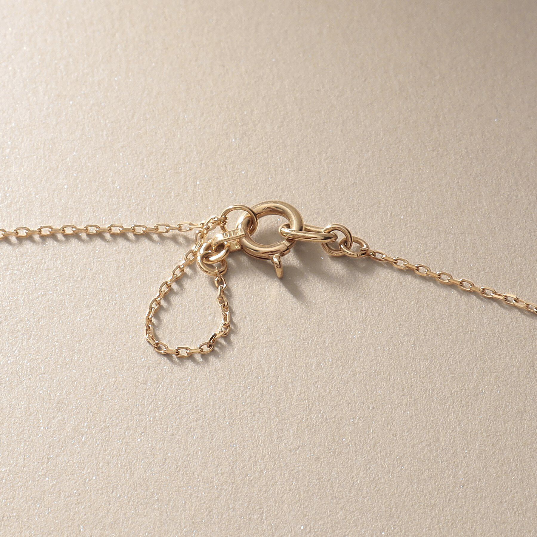 COCOSHNIK「K10ダイヤモンド バケットカットレクタングル ネックレス」|ネックレス|