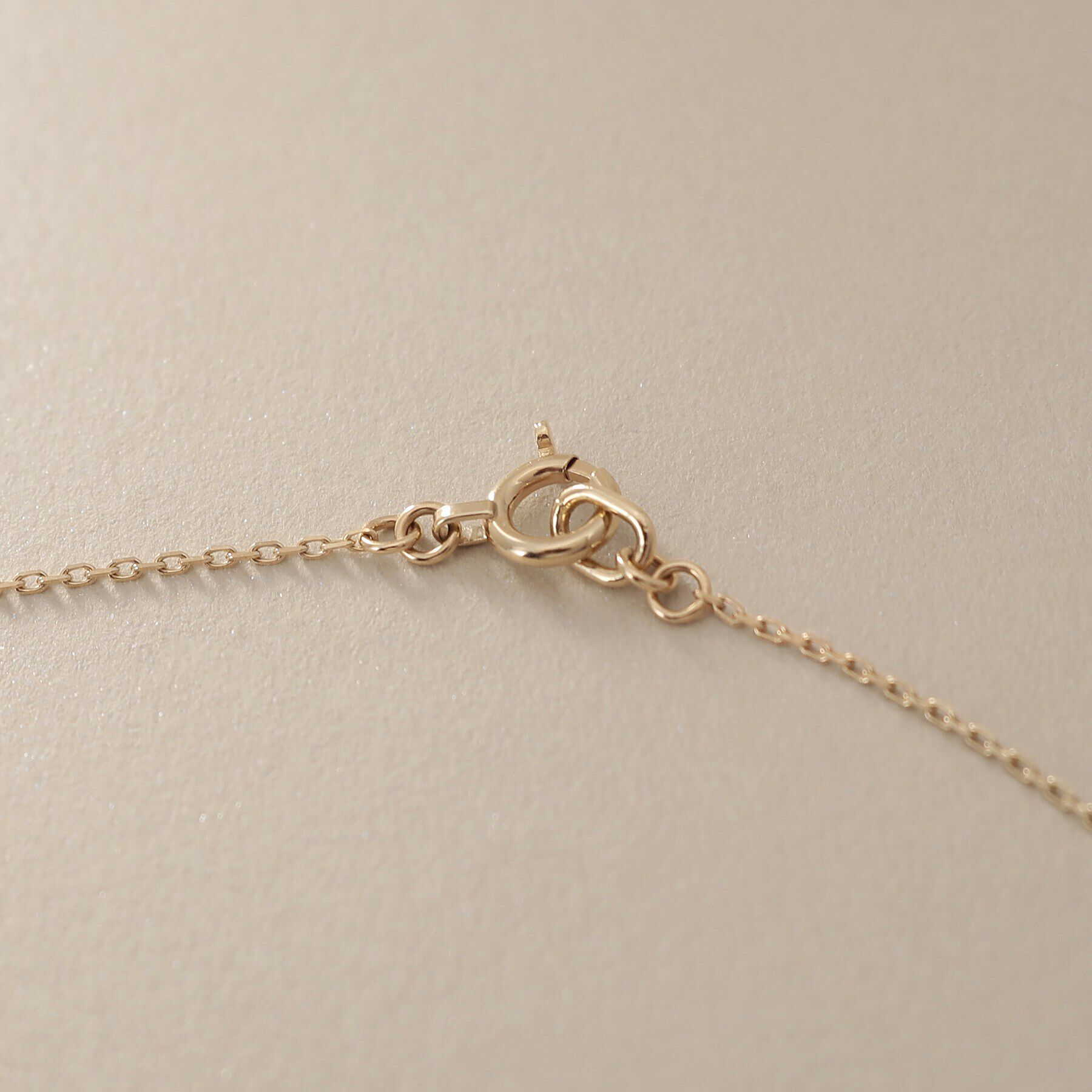 COCOSHNIK「K10【サステナブル】モアサナイトランダムパヴェラウンド ネックレス」|ネックレス|