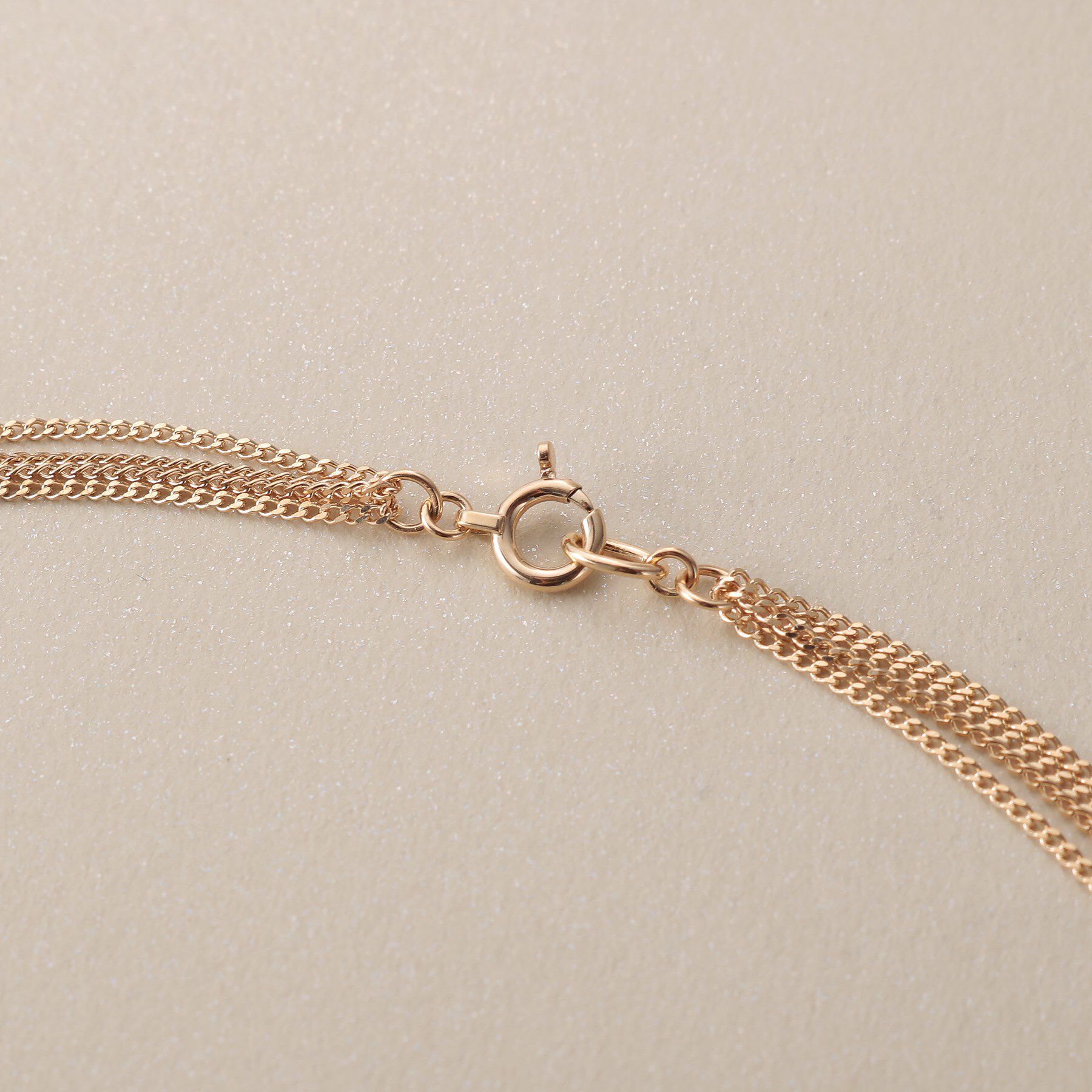 COCOSHNIK「K10プリムチェーンキヘイループステーション ネックレス」|ネックレス|