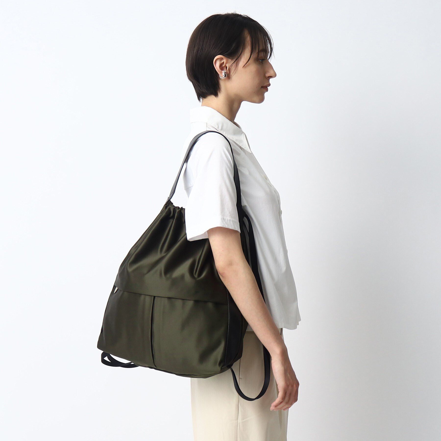 HIROKO HAYASHI「LUINI SATINE（ルイーニ サティーネ）2wayナップサック」|リュック|