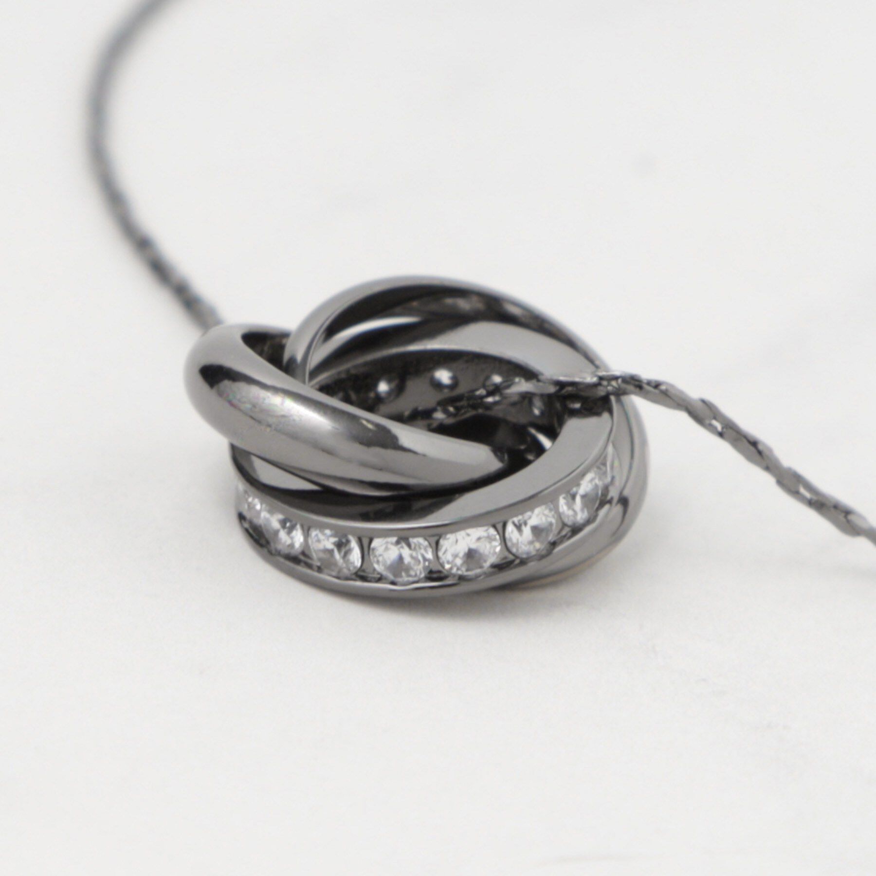 SHOO･LA･RUE「【2WAY】キラキラリングネックレス」|ネックレス|