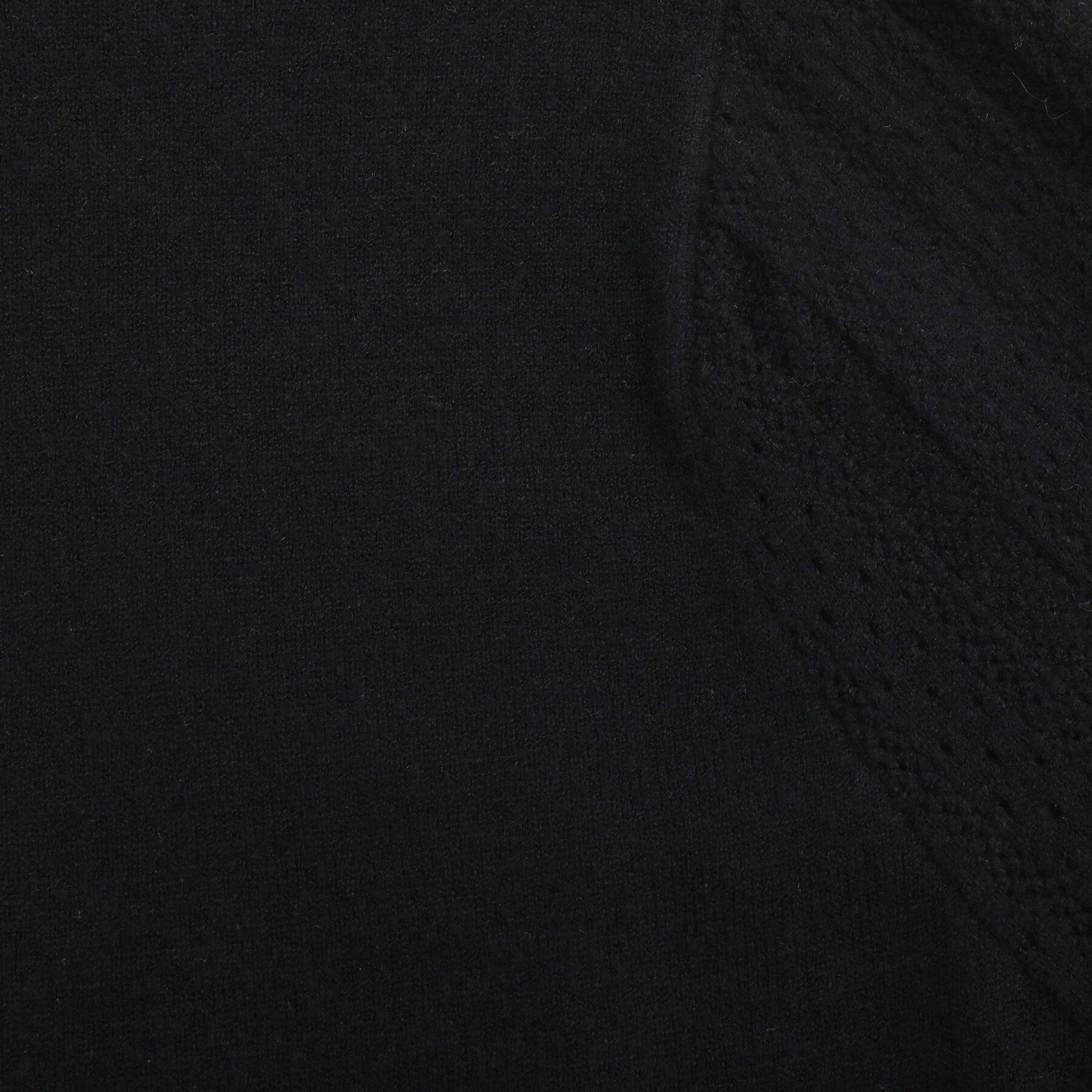 SHOO･LA･RUE「【洗濯機可/S-LL】切替デザインで上品見え お袖編み柄ニット」|ニット・セーター|