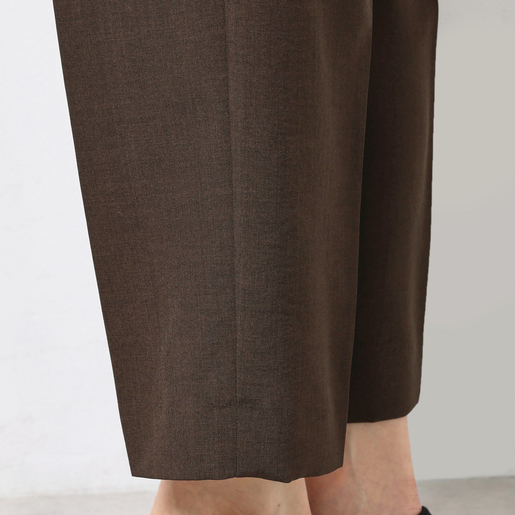 Dessin「【ウエストゴム・洗える】センターライン入りテーパードパンツ（XS～L）」|その他|