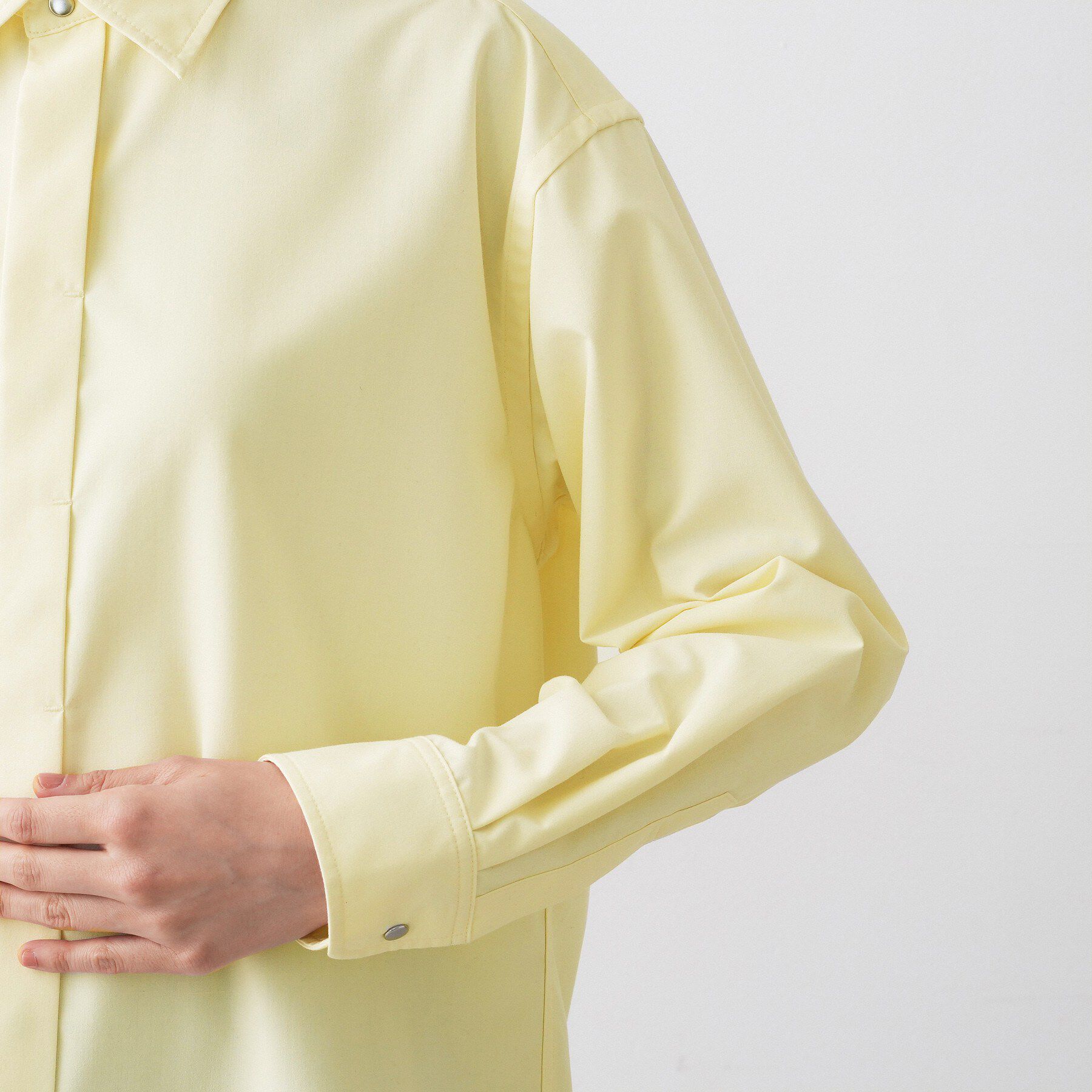 Dessin「【ユニセックス/撥水】コットンライクカラーシャツ」|シャツ・ブラウス|