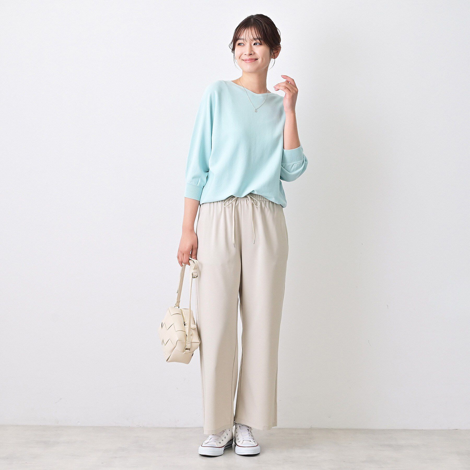 Dessin「【セットアップ可/洗える】ストレッチセミワイドパンツ」|その他|