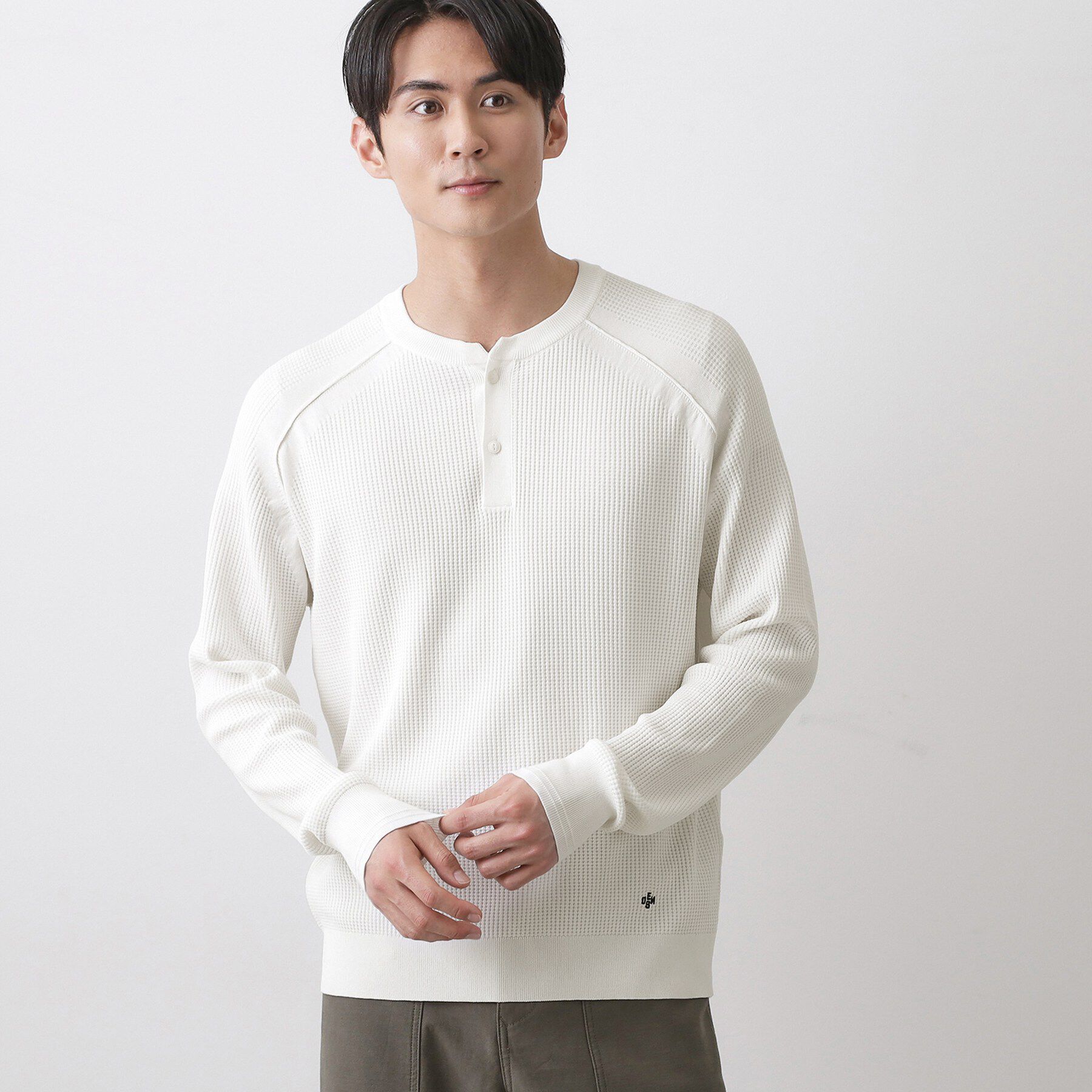 Dessin「コットンワッフルニット」|ニット・セーター|