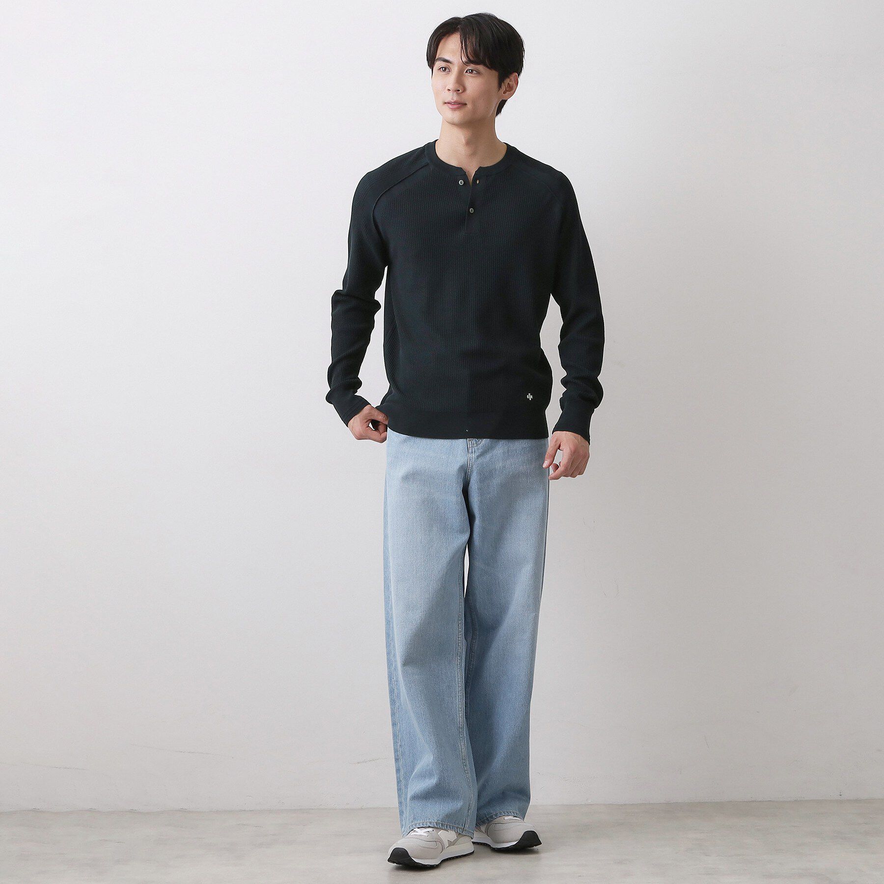 Dessin「コットンワッフルニット」|ニット・セーター|