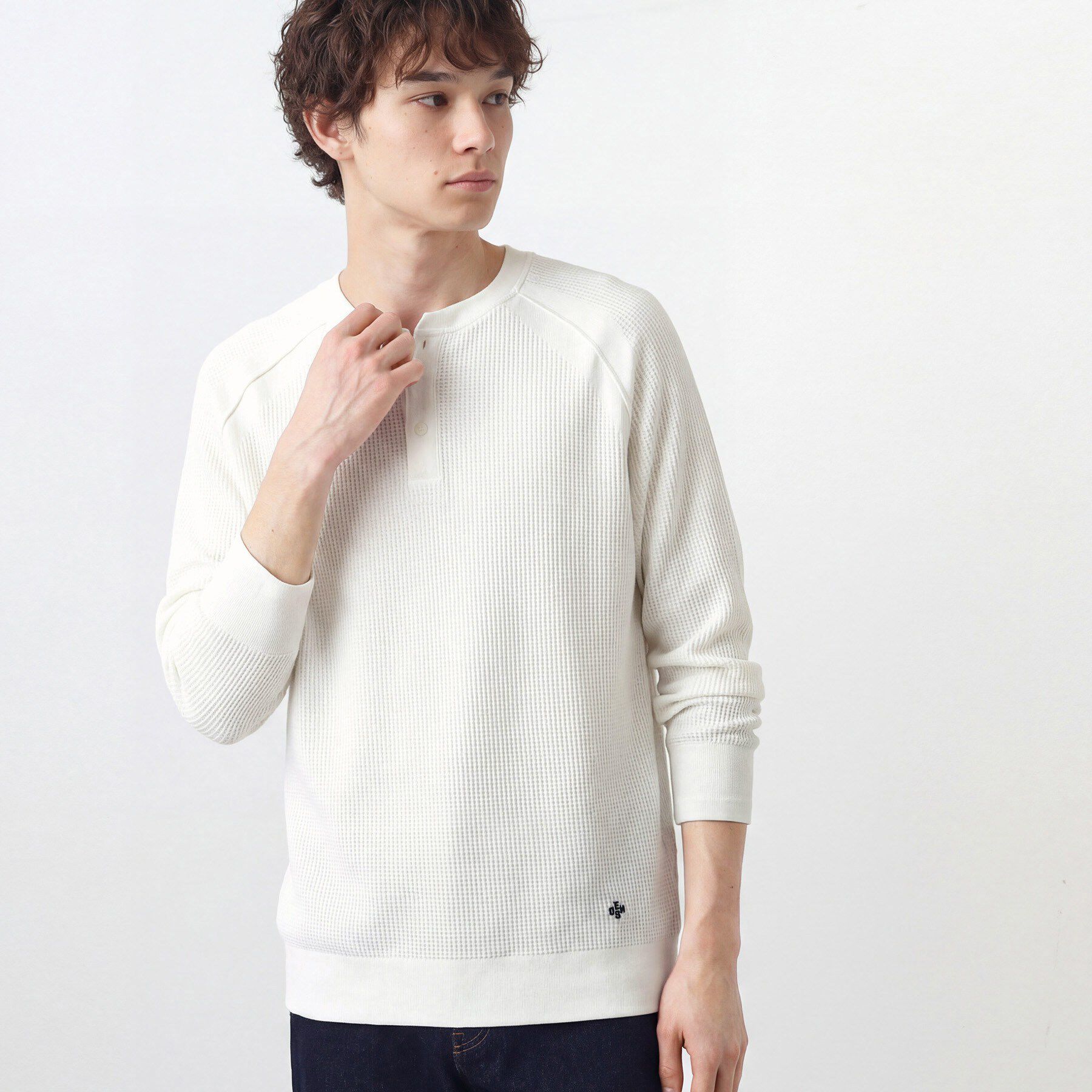 Dessin「コットンワッフルニット」|ニット・セーター|