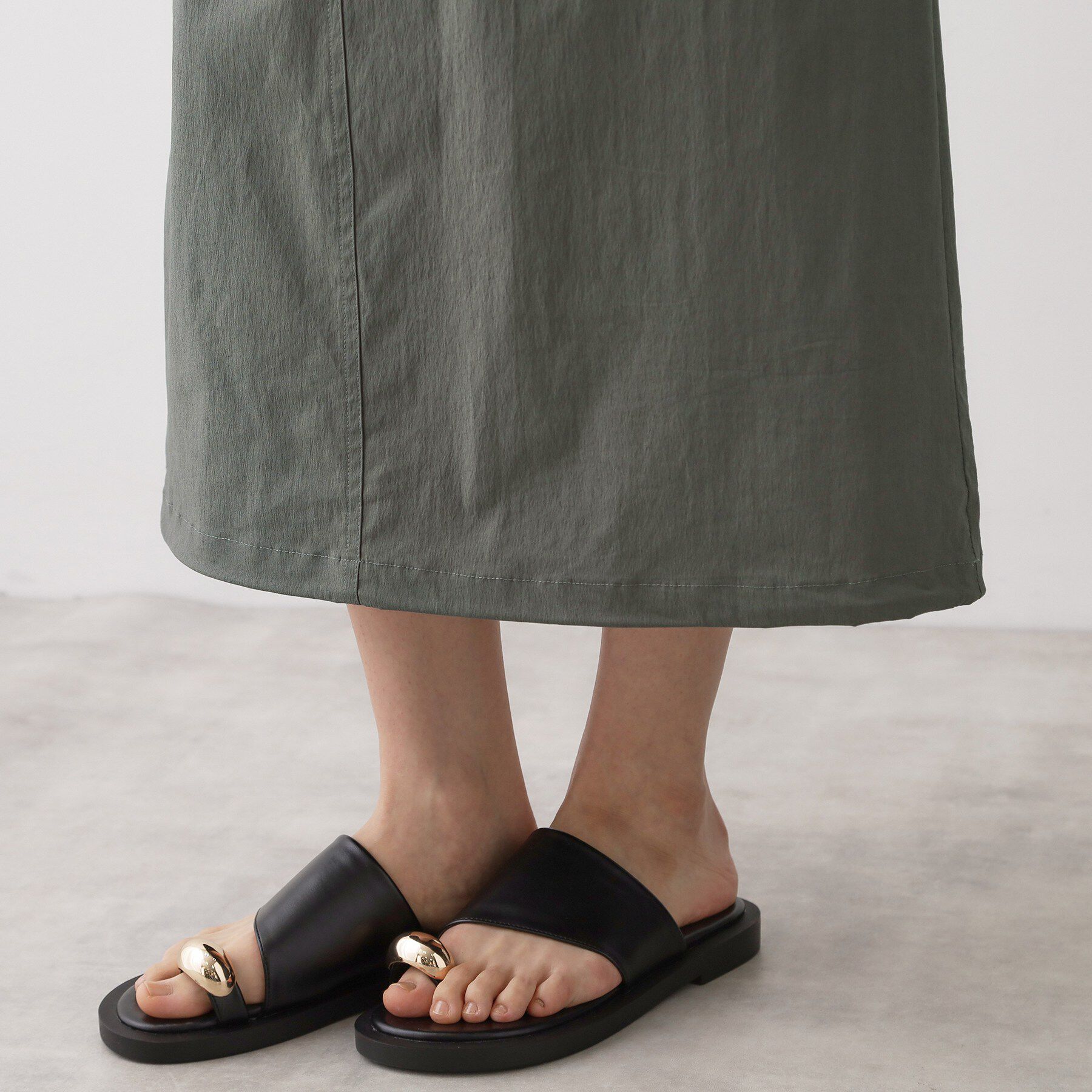 Dessin「【洗える】ストレッチベイカースカート」|スカート|