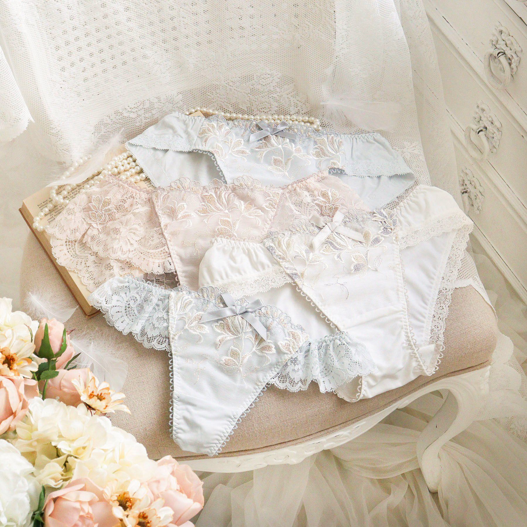 Risa Magli「リーゼル レースショーツ」|インナー|