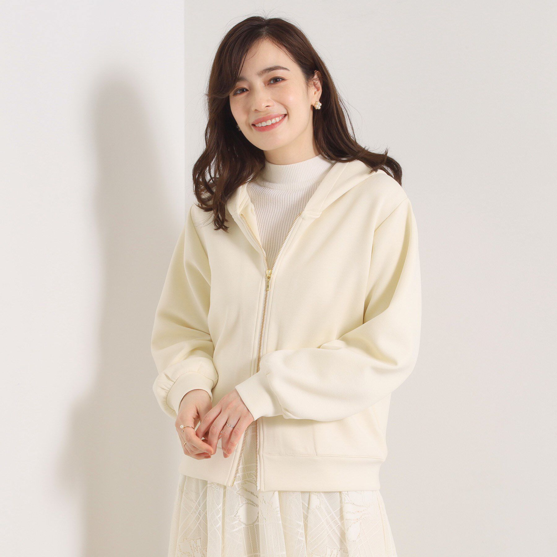 ITS&rsquo;DEMO「【洗濯機OK】ダンボールパーカ」|パーカー|