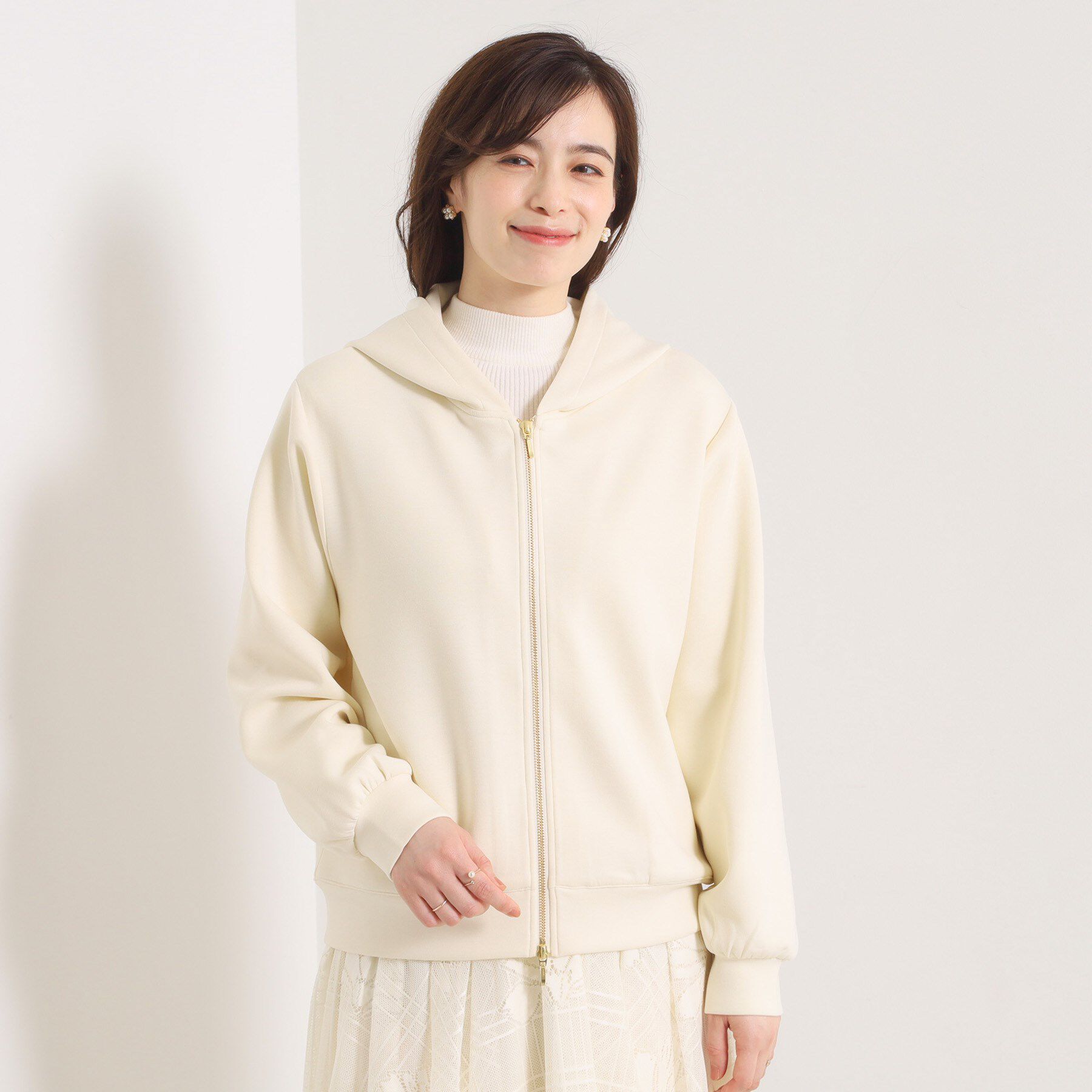 ITS&rsquo;DEMO「【洗濯機OK】ダンボールパーカ」|パーカー|