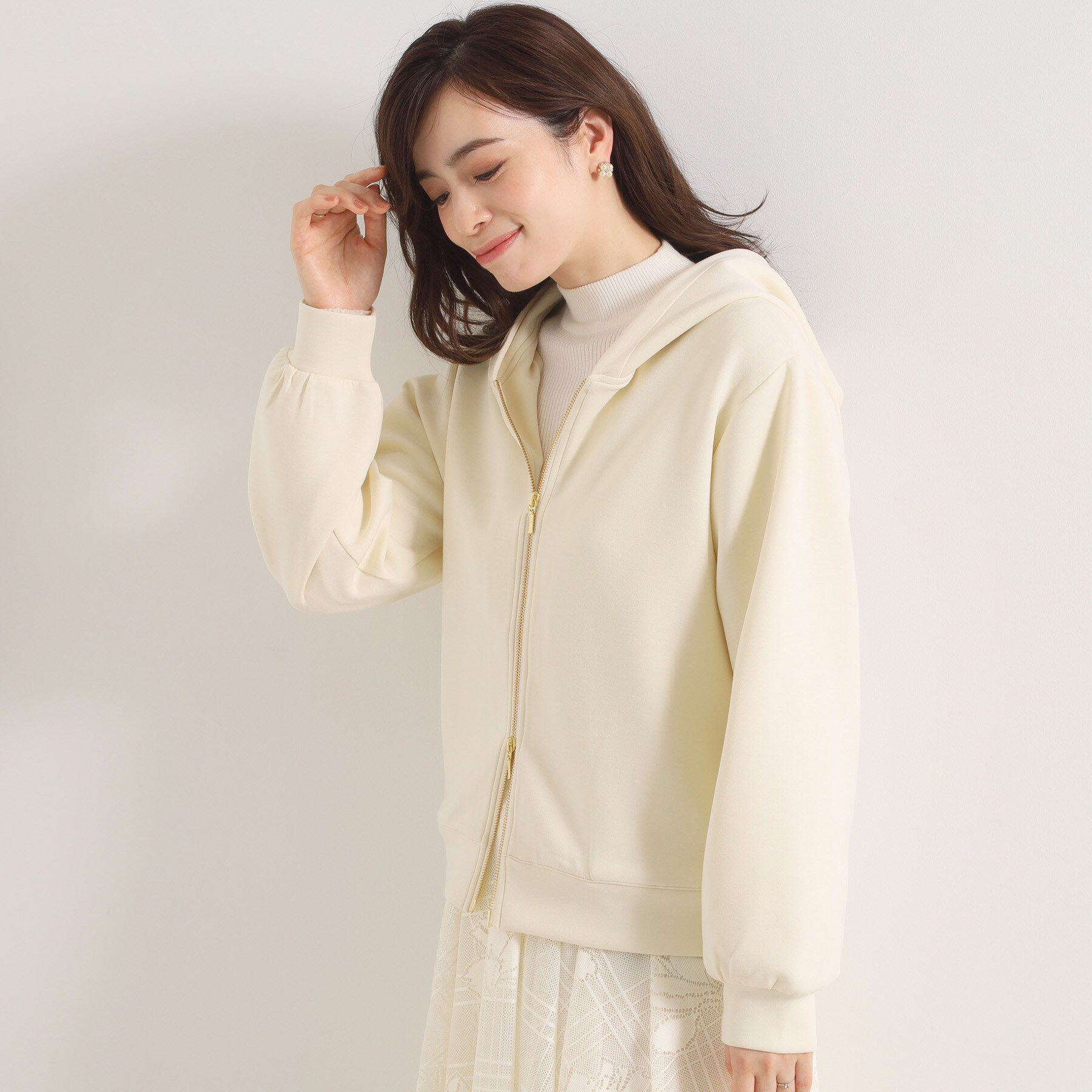 ITS&rsquo;DEMO「【洗濯機OK】ダンボールパーカ」|パーカー|