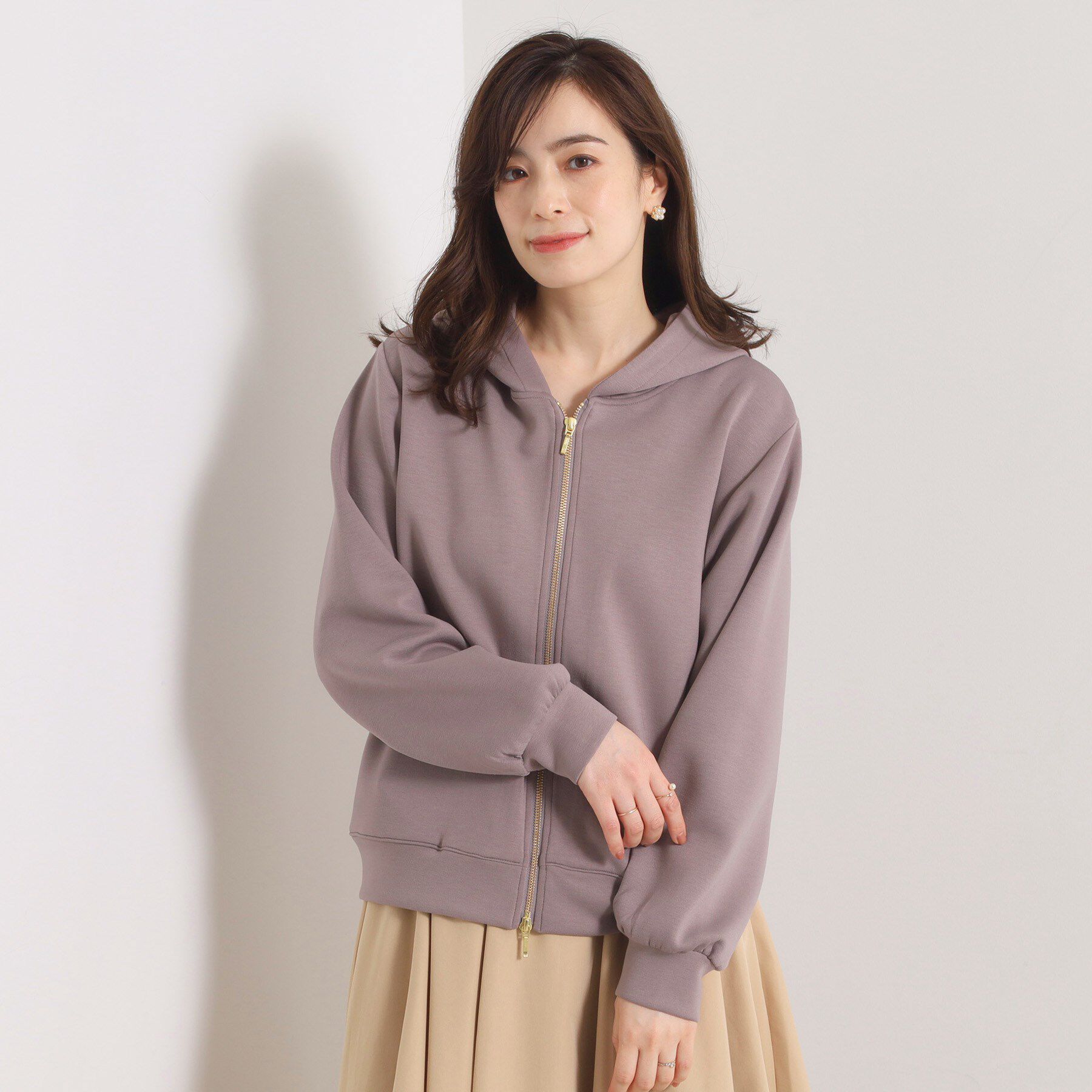 ITS&rsquo;DEMO「【洗濯機OK】ダンボールパーカ」|パーカー|