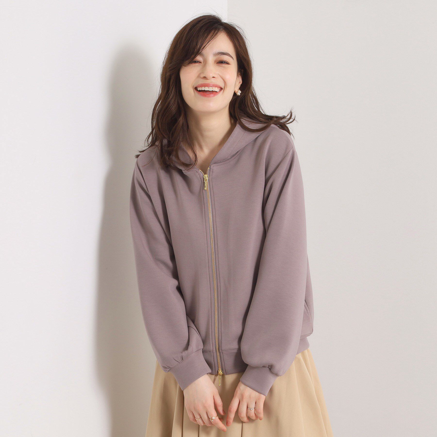 ITS&rsquo;DEMO「【洗濯機OK】ダンボールパーカ」|パーカー|トープ(054)