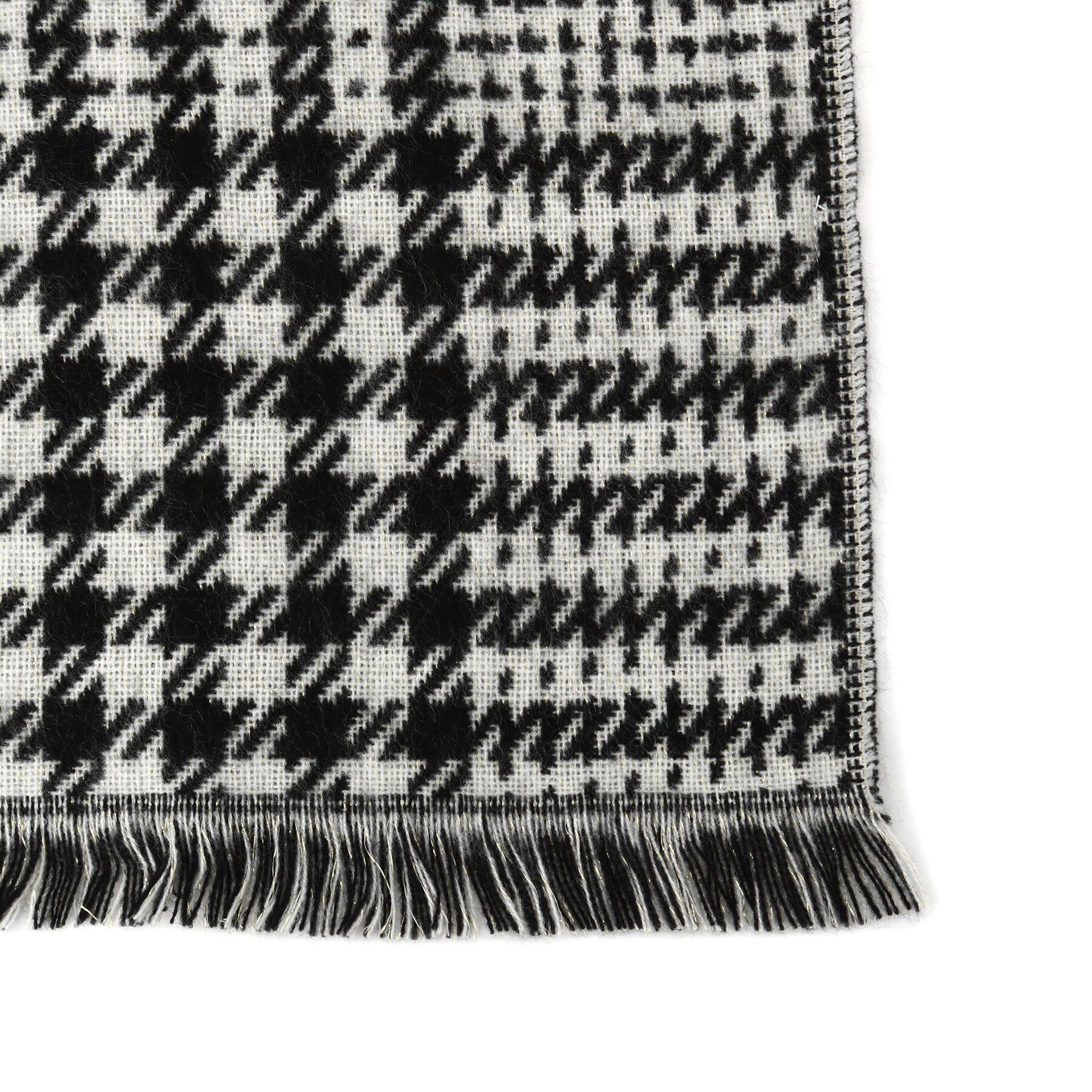 ITS&rsquo;DEMO「【手洗い可】ラメチェック切替ストール」|ストール|