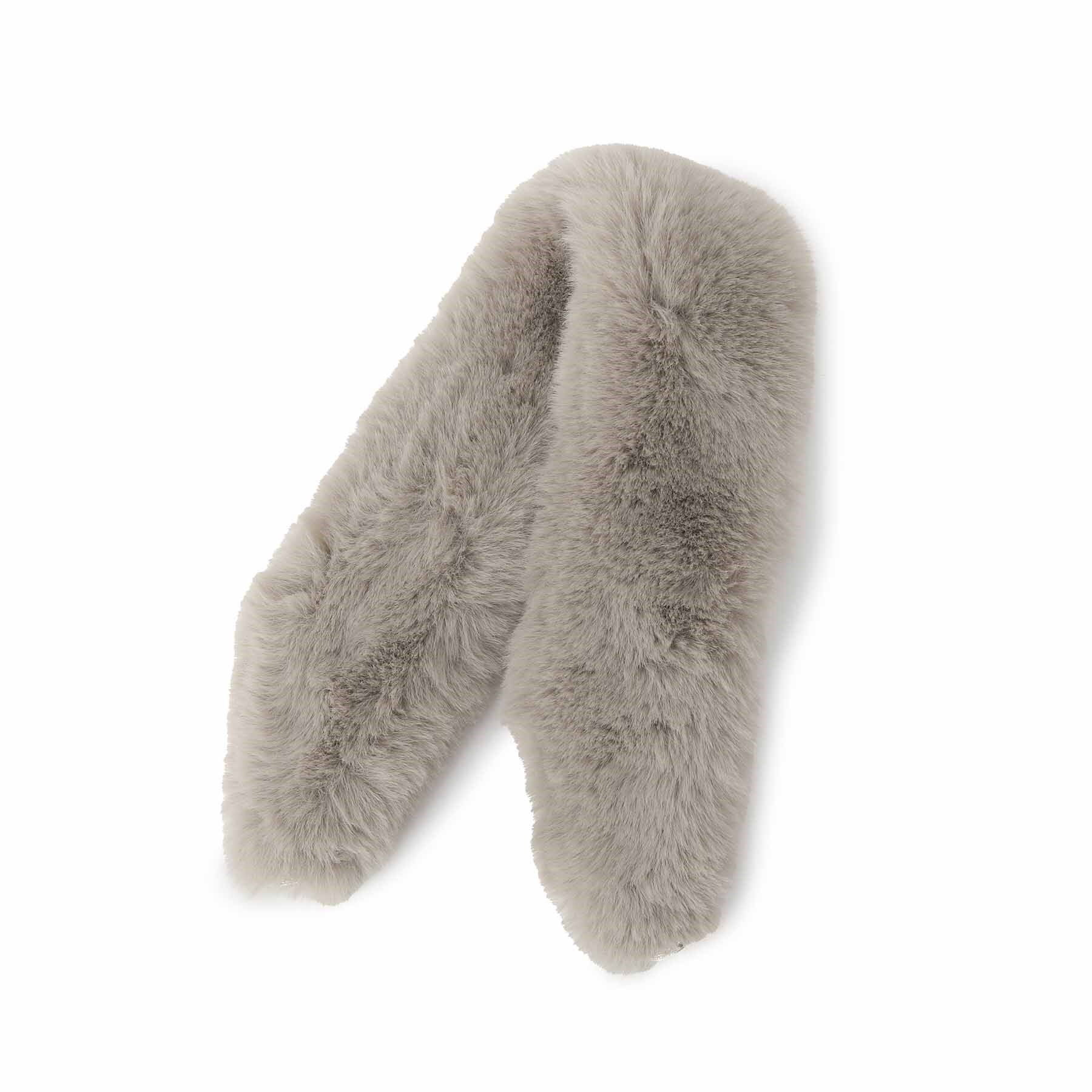 ITS&rsquo;DEMO「【手洗い可】マグネット付きファーティペット」|ストール|