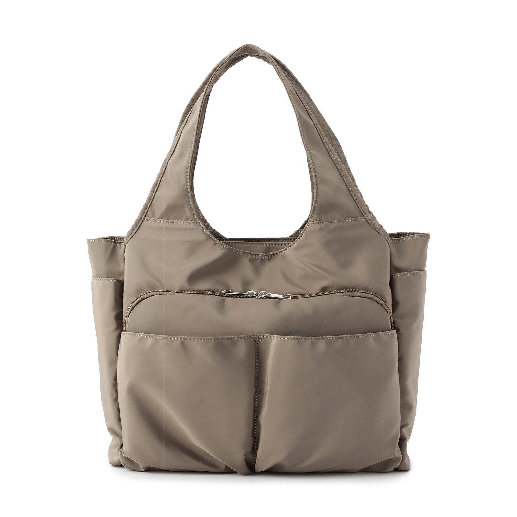 ITS&rsquo;DEMO「【11ポケット】裏地ストライプトート」|トートバッグ|