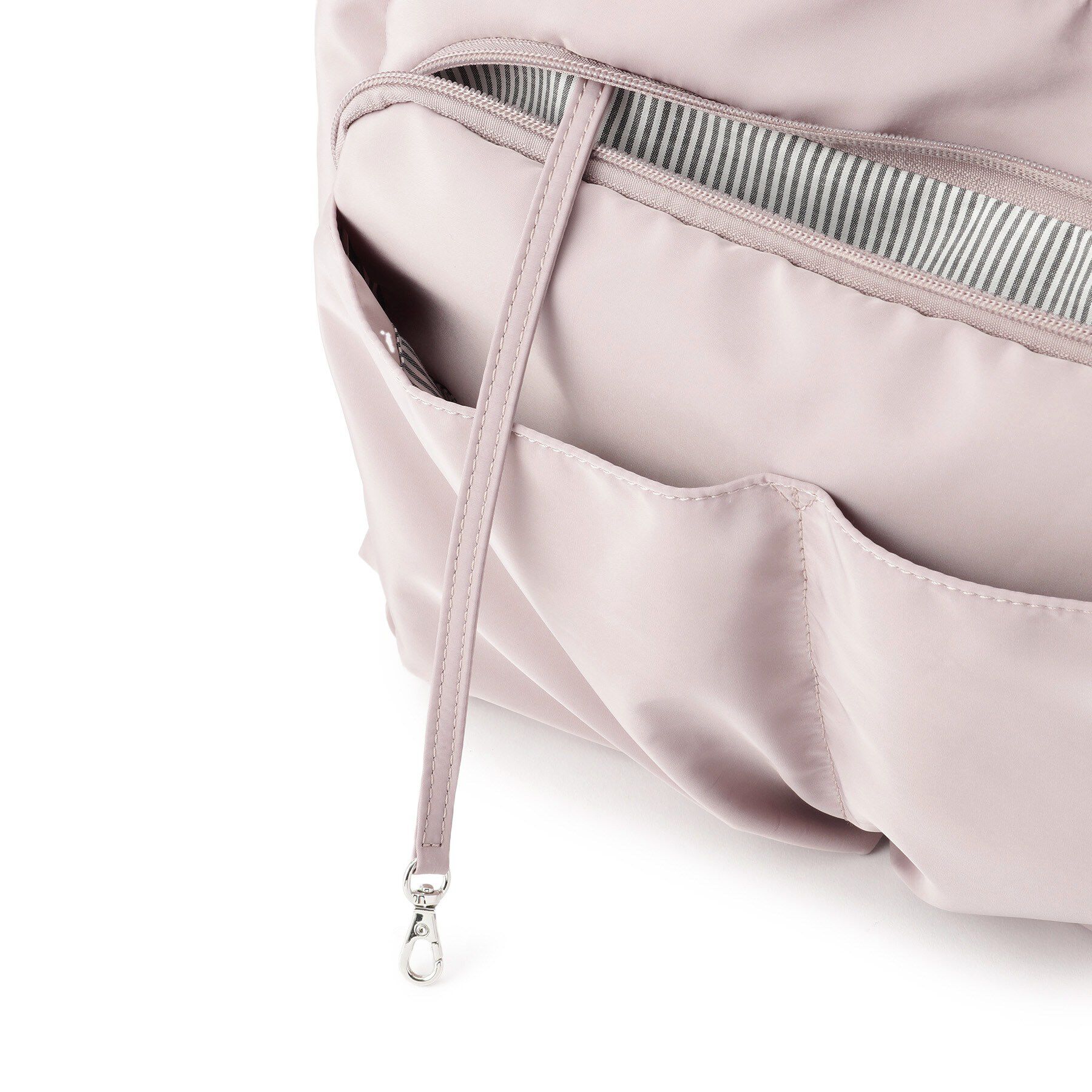 ITS&rsquo;DEMO「【11ポケット】裏地ストライプトート」|トートバッグ|