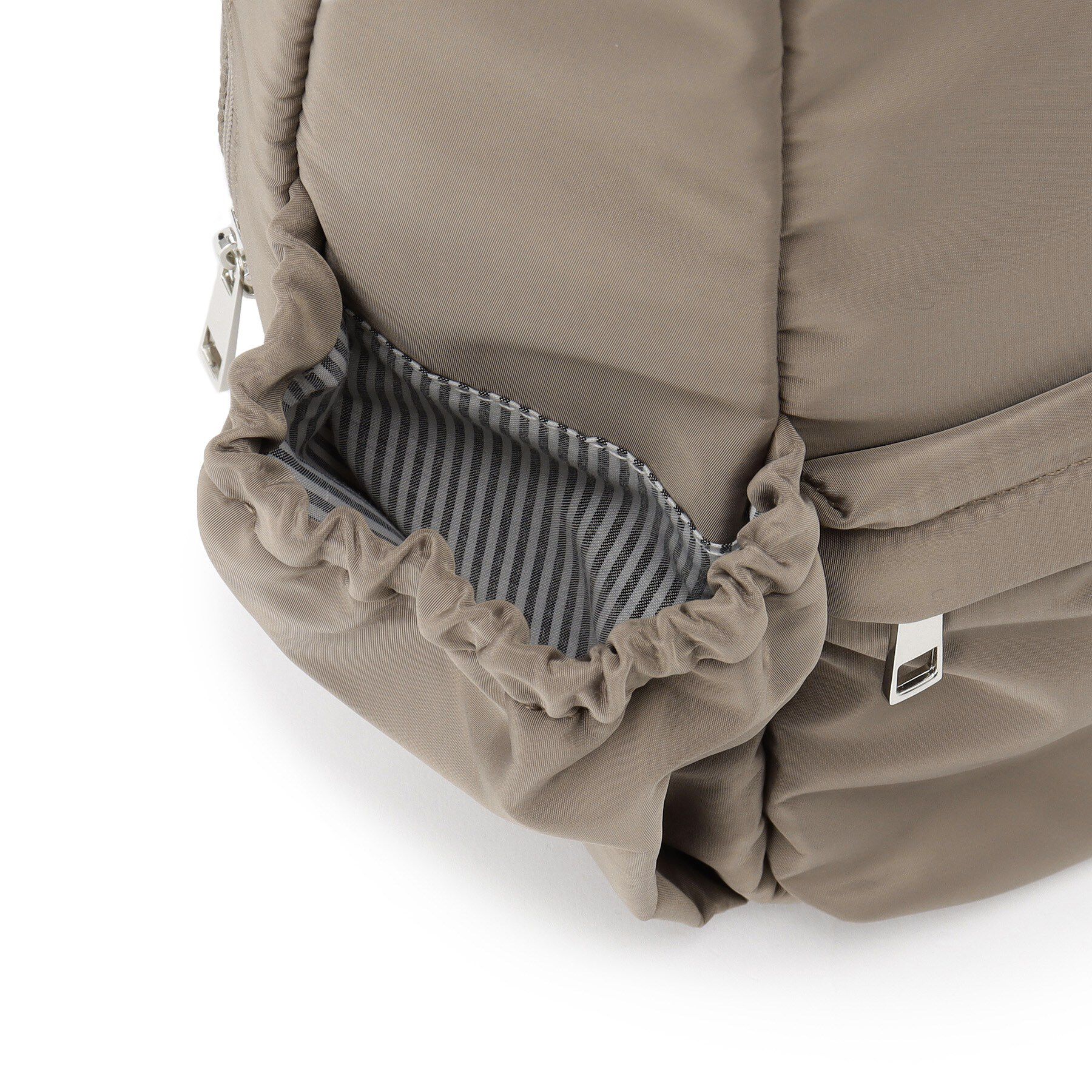 ITS&rsquo;DEMO「【6ポケット】裏地ストライプリュック」|リュック|