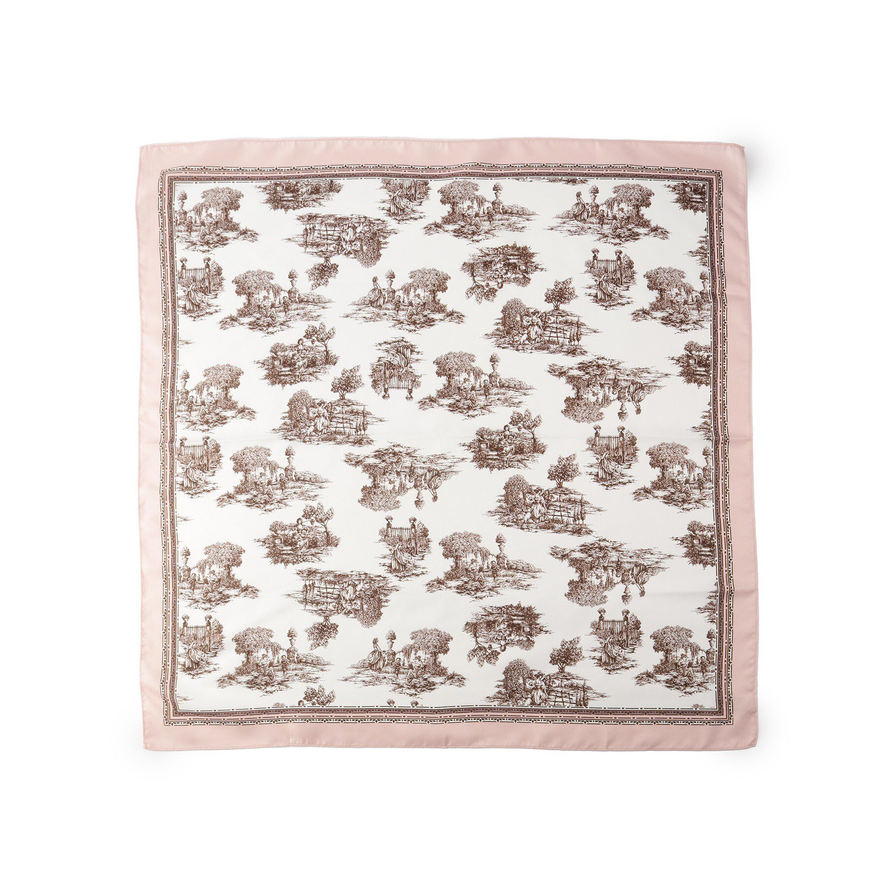 ITS&rsquo;DEMO「トワルドジュイ柄スカーフ」|バンダナ・スカーフ|