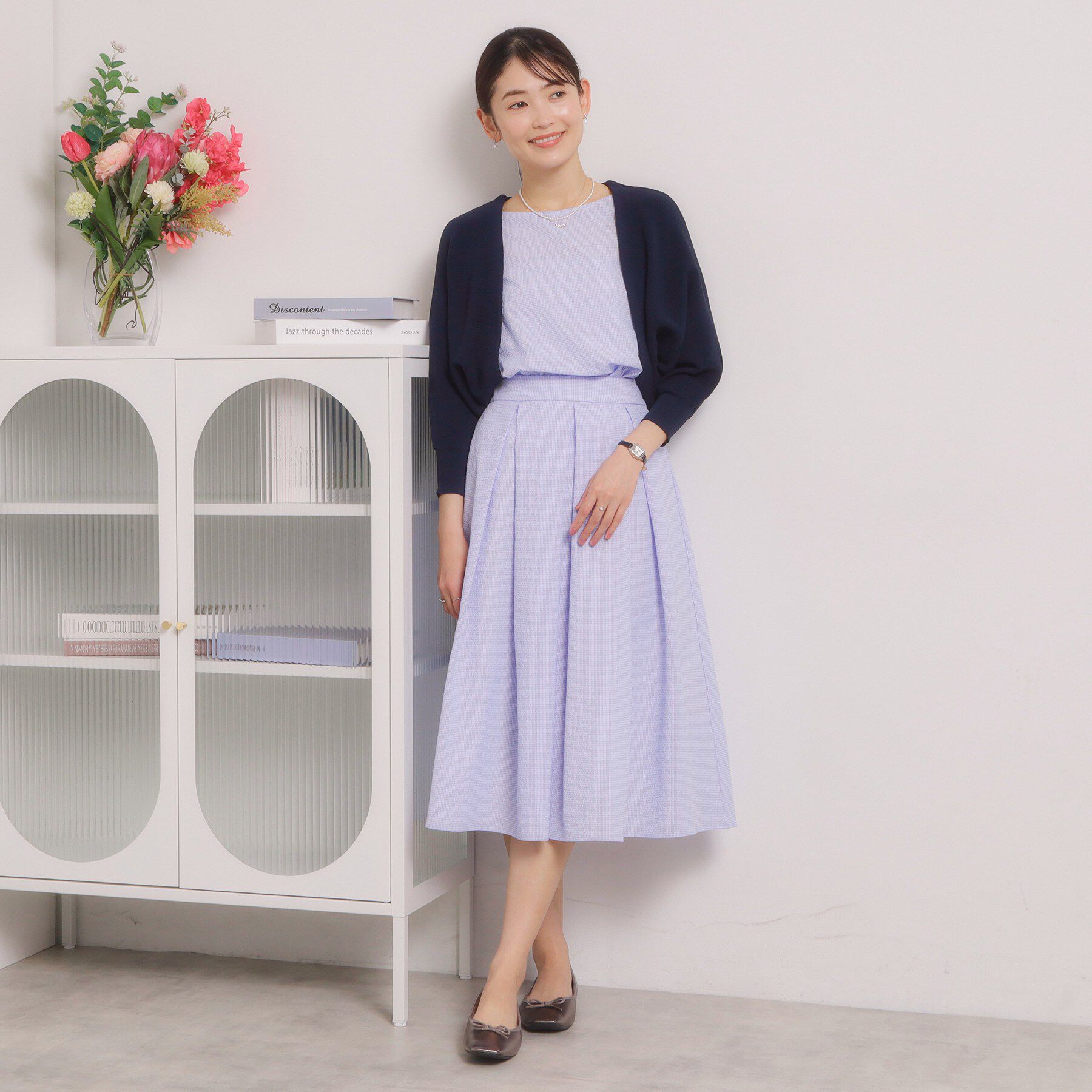 ITS&rsquo;DEMO「【UVケア／毛玉防止／手洗い可】ニットボレロ」|カーディガン|